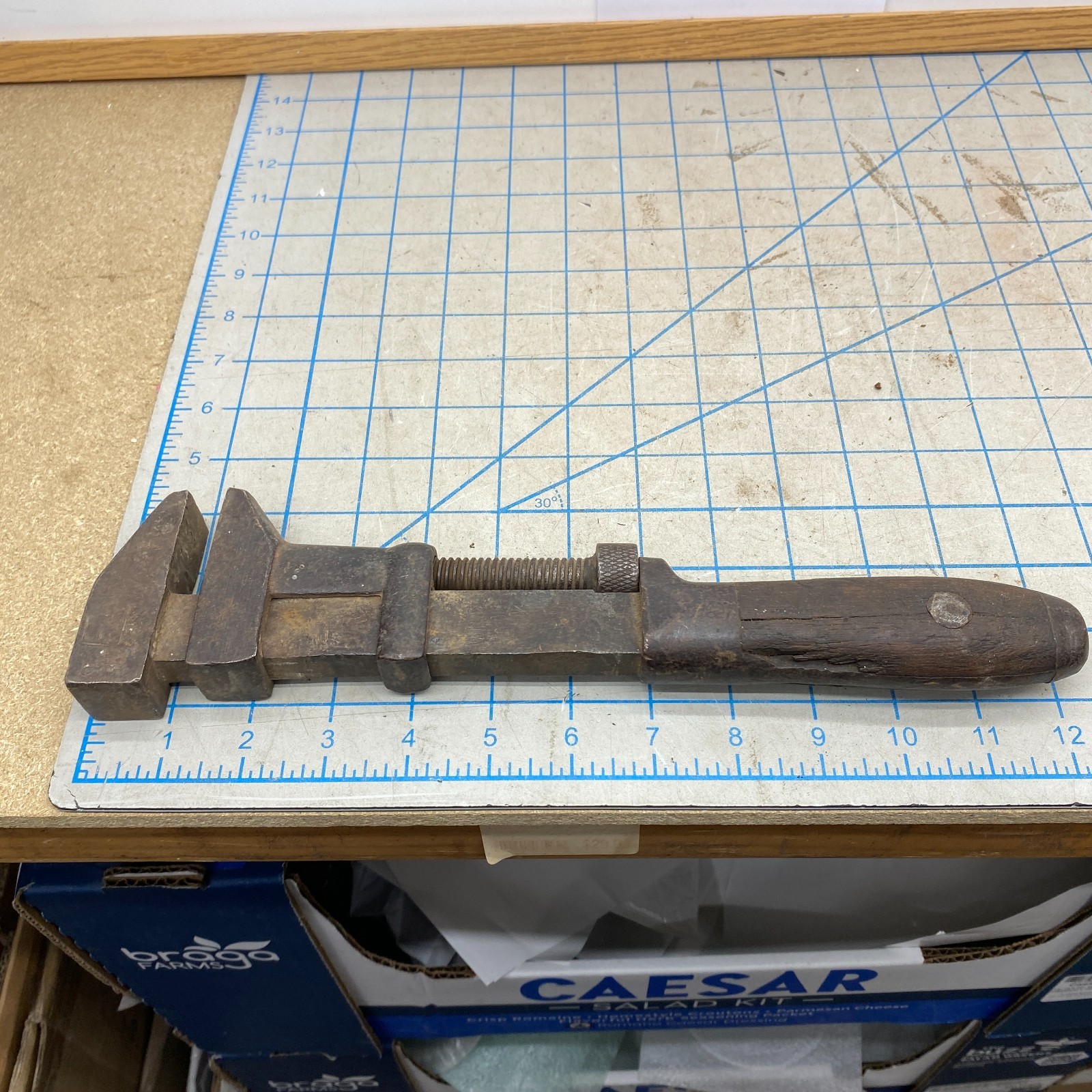 Vintage 12” Adjustable Monkey Wrench USA COES WRENCH CO.?