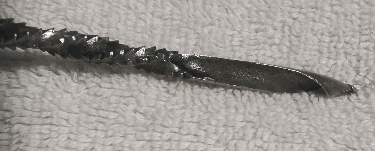 Vintage STICKLEBACK Rasp Auger Drill TEC Imports Germany Stichling 17.5″