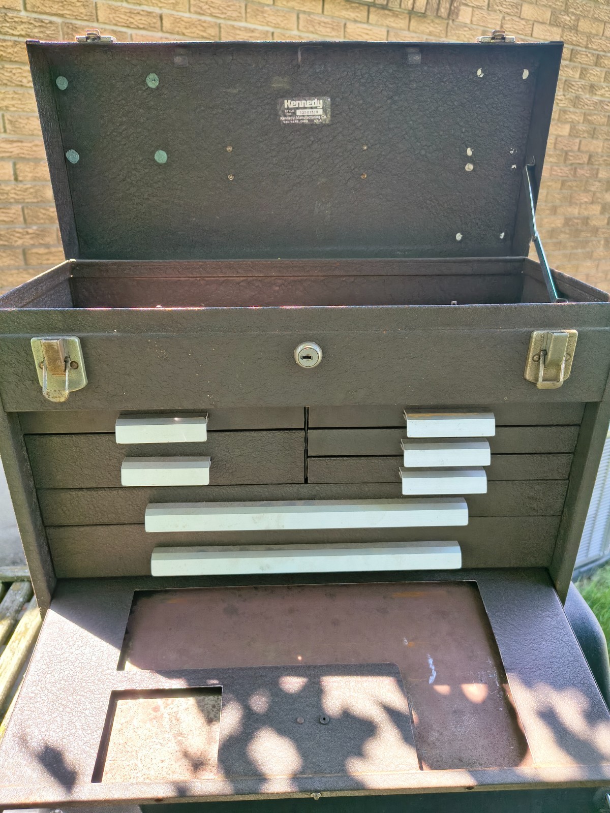 KENNEDY 520 Toolbox 7 Drawer Machinist Tool Box Chest