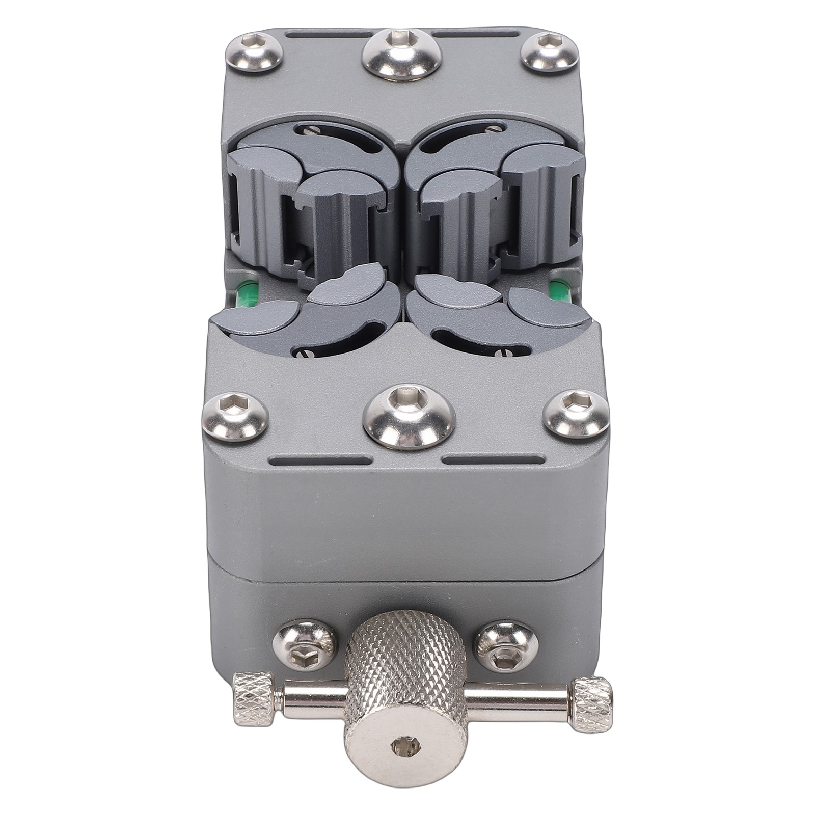 Fractal Vise Drill Press Vise 304 Stainless Steel Mini Bench Vise With Anvil-DSO