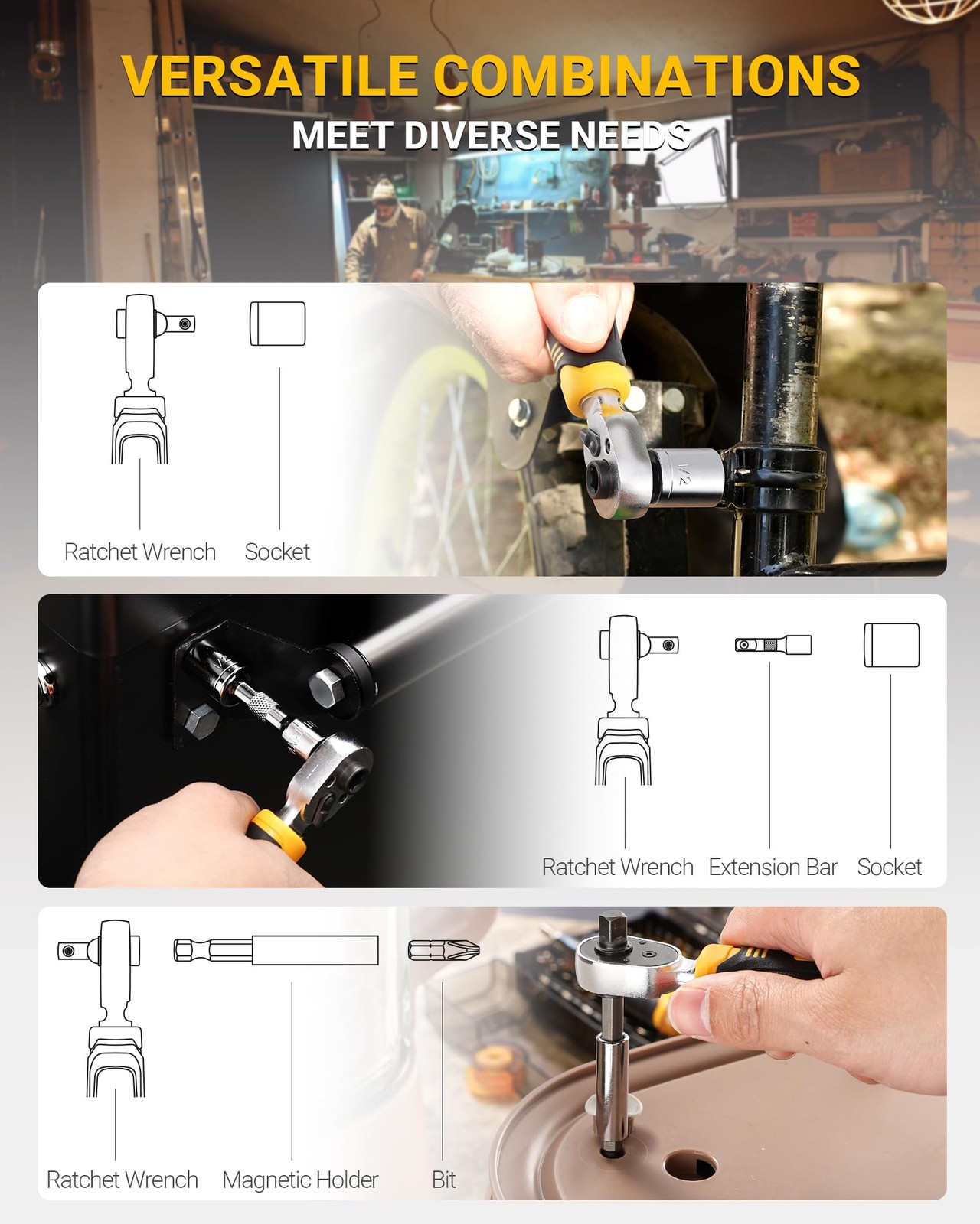 78 PCS Precision Screwdriver Socket Set Professional Magnetic Repair Tool