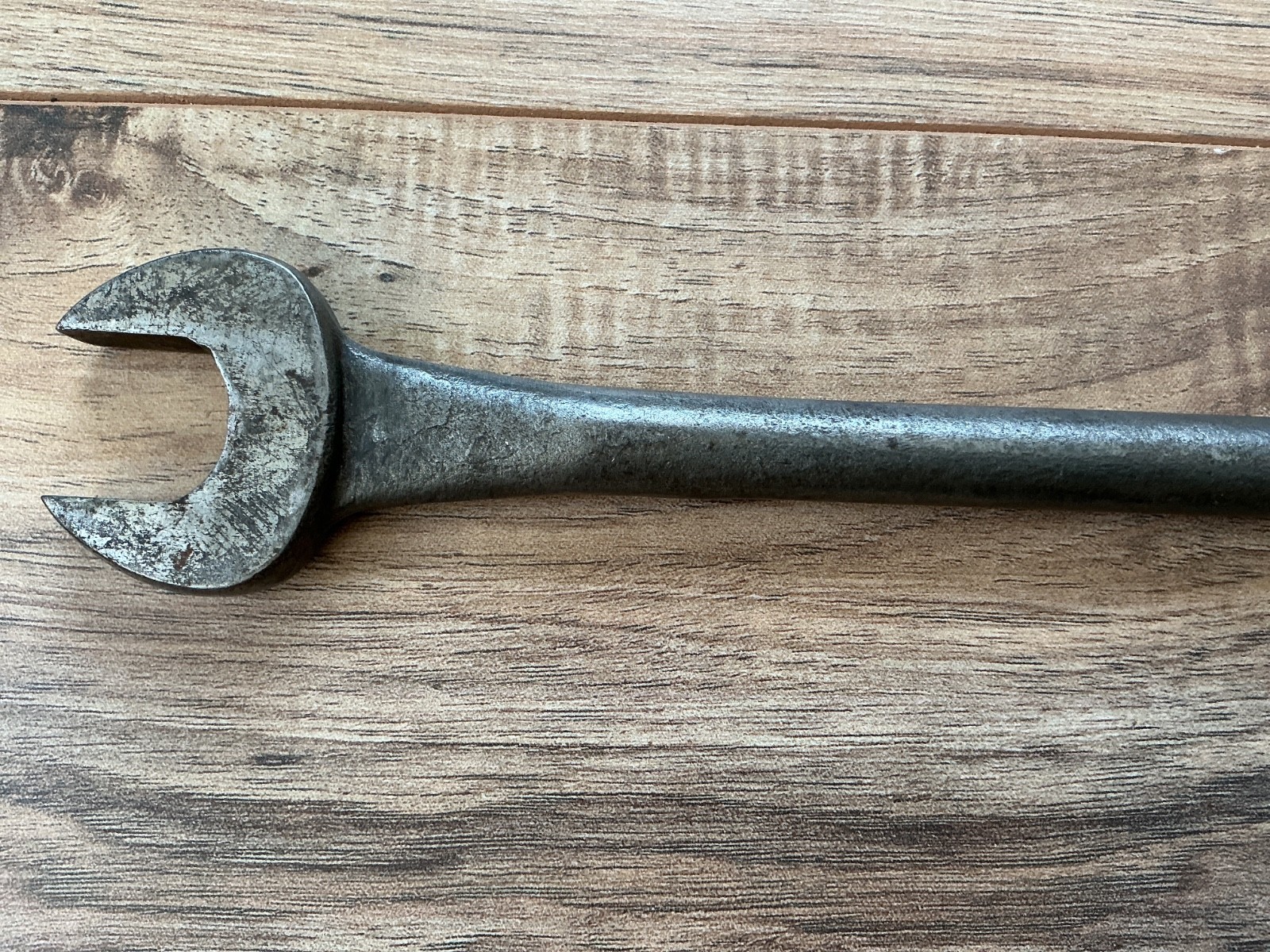 RARE Vintage Hinsdale 1” Round Handle Combination Wrench BE32 14.75″ Length