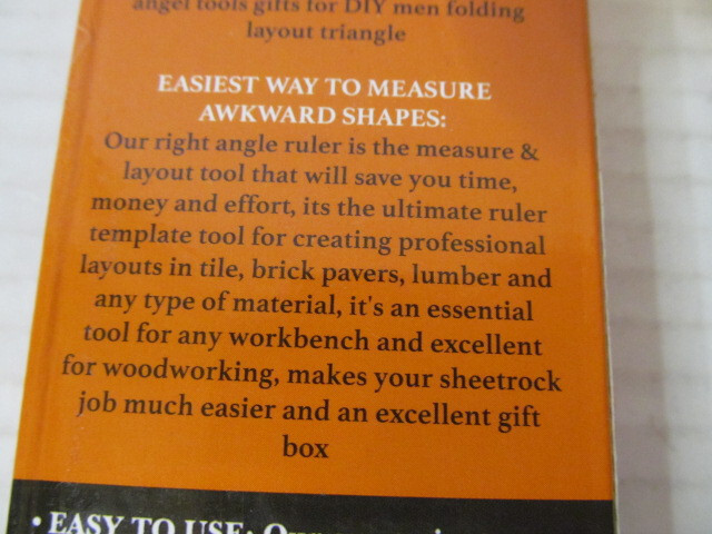 Bluebana Angle Ruler for Professionals and DIYers