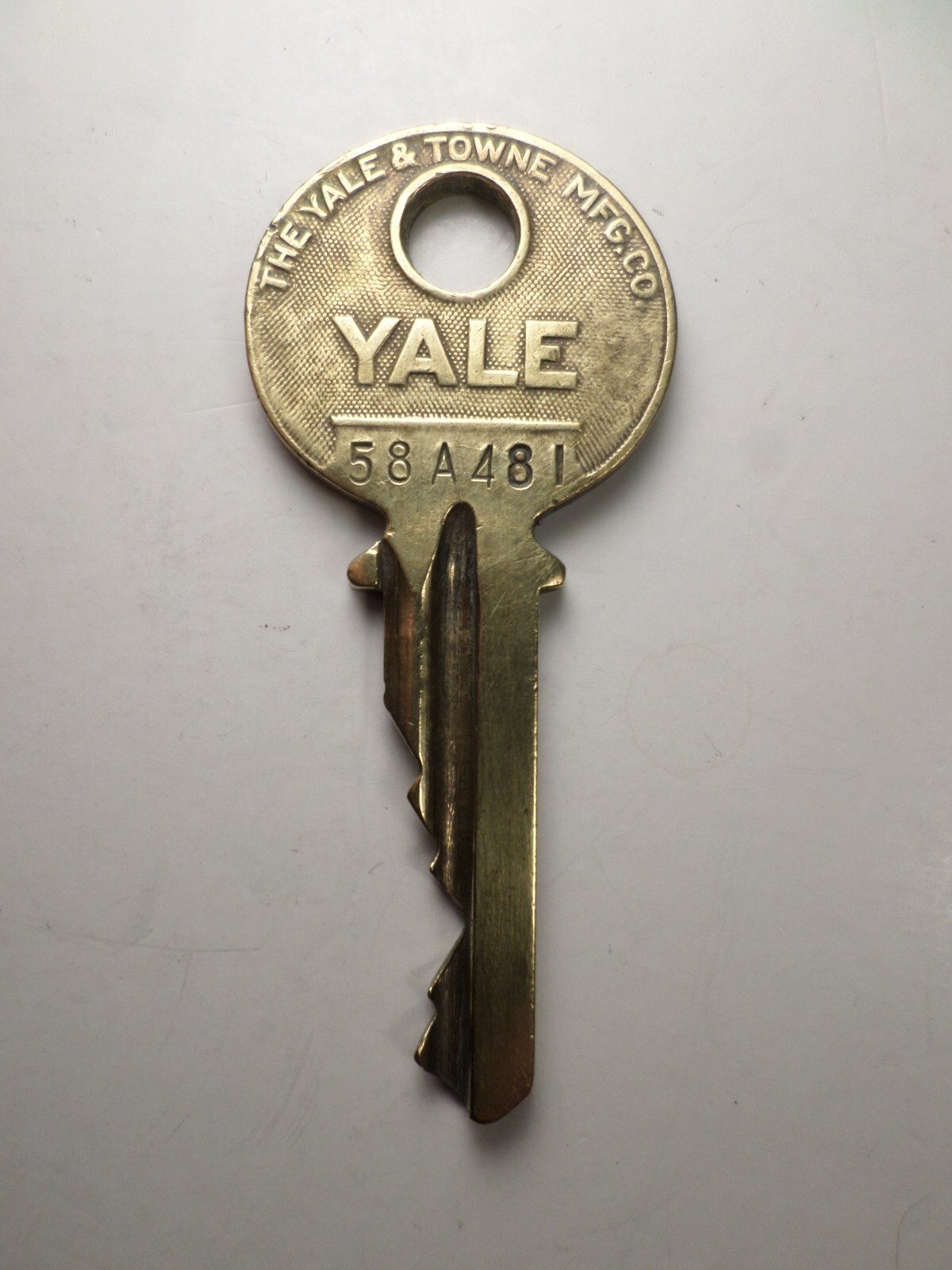 Yale key # No 58A481