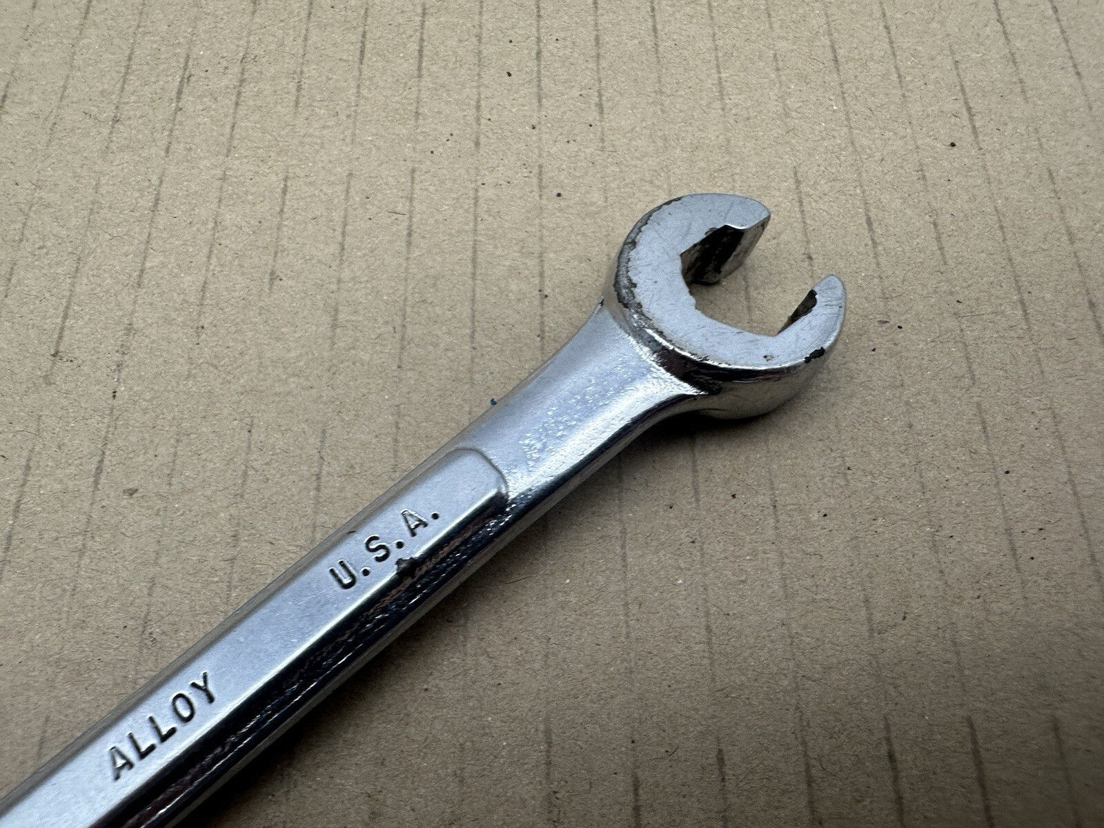 Vintage K-D Made In USA 2373 Flare Nut Wrench 13/14mm Hand Tool Open End