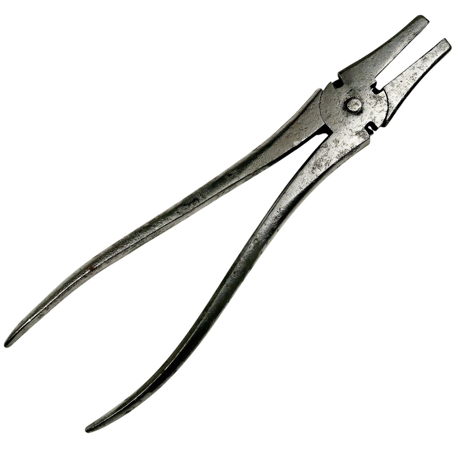 Antique Hilger & Sons 51 Lineman’s Pliers – 10″ German Forged Steel Utility Tool