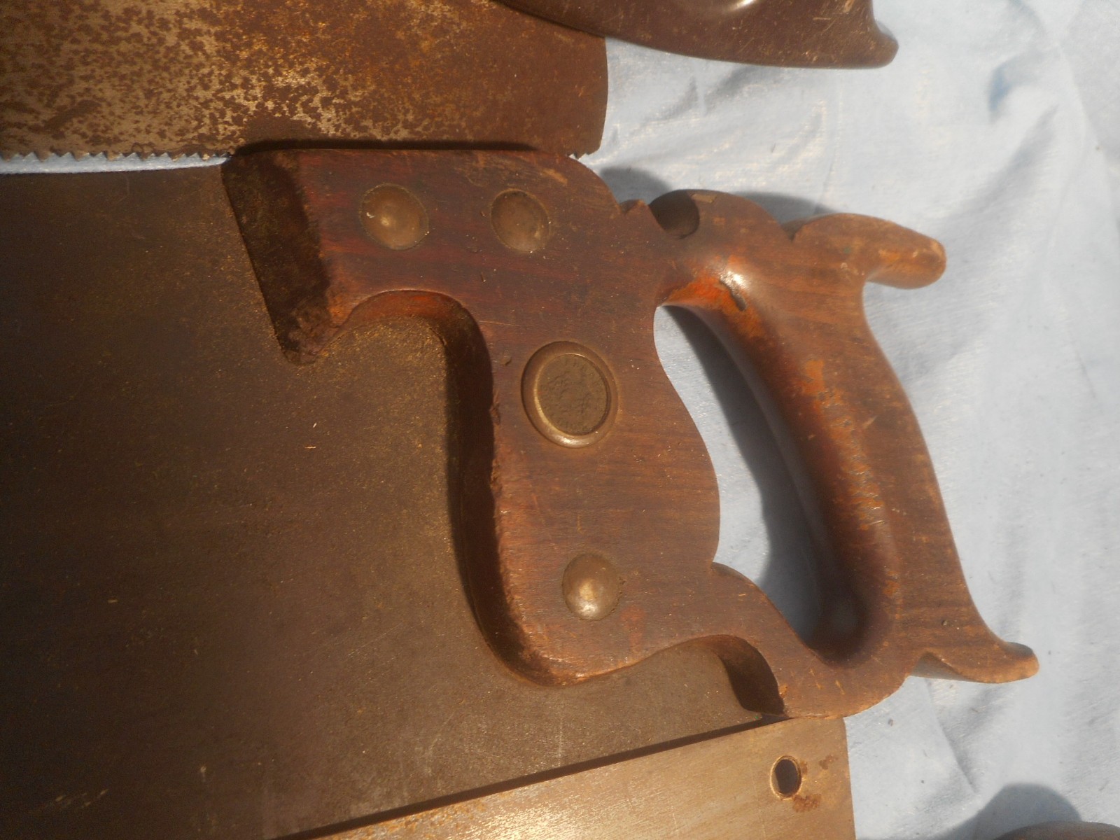 Lot of 6 Vintage Hand Saws from an estate find