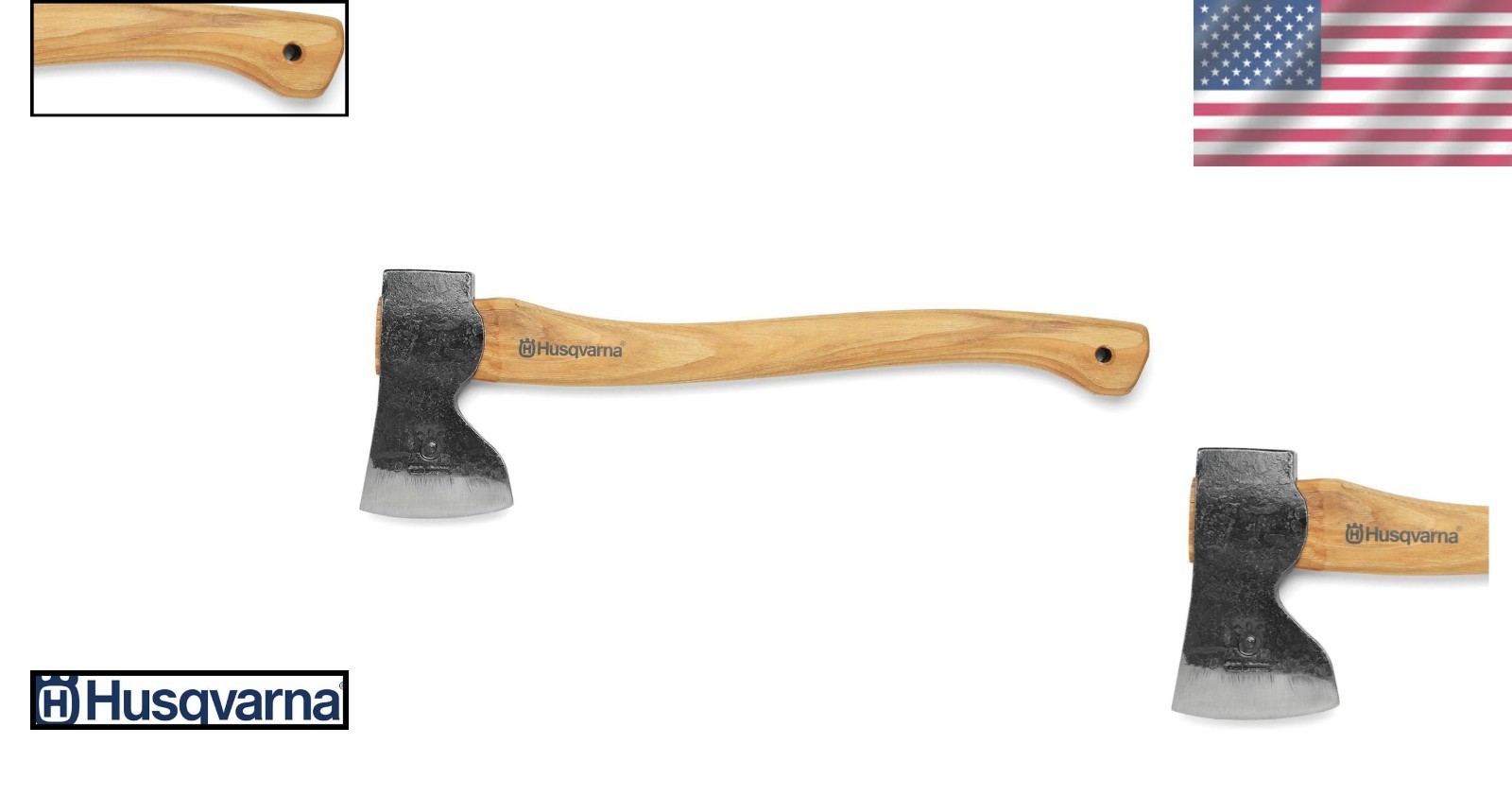 Curved Carpenter Axe – 20 in. Alloy Steel Blade with Leather Sheath