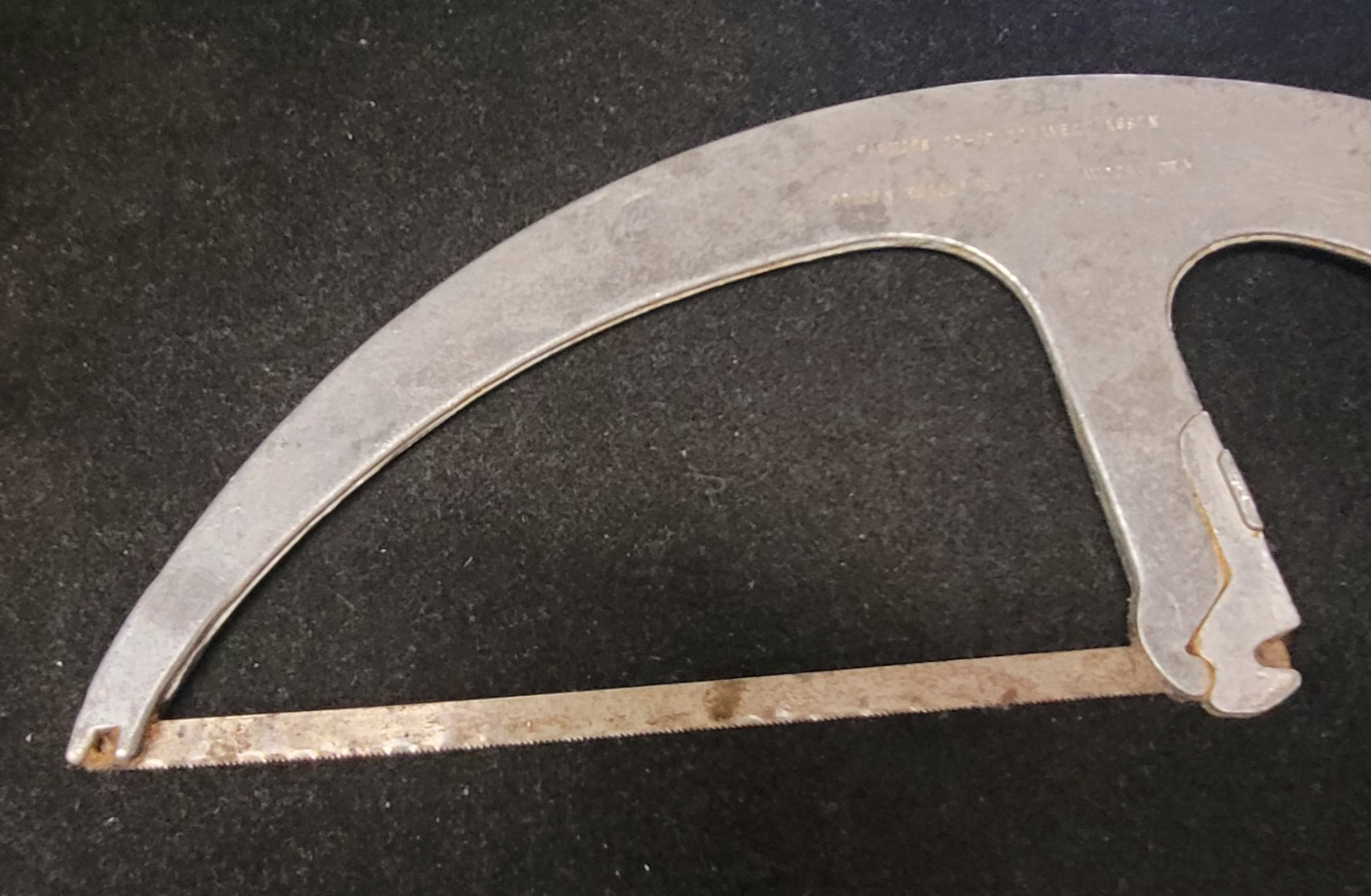 Farmers CO OP Creamery Ass’n Golden Nuggey Butter Avoca IA MH aluminum saw