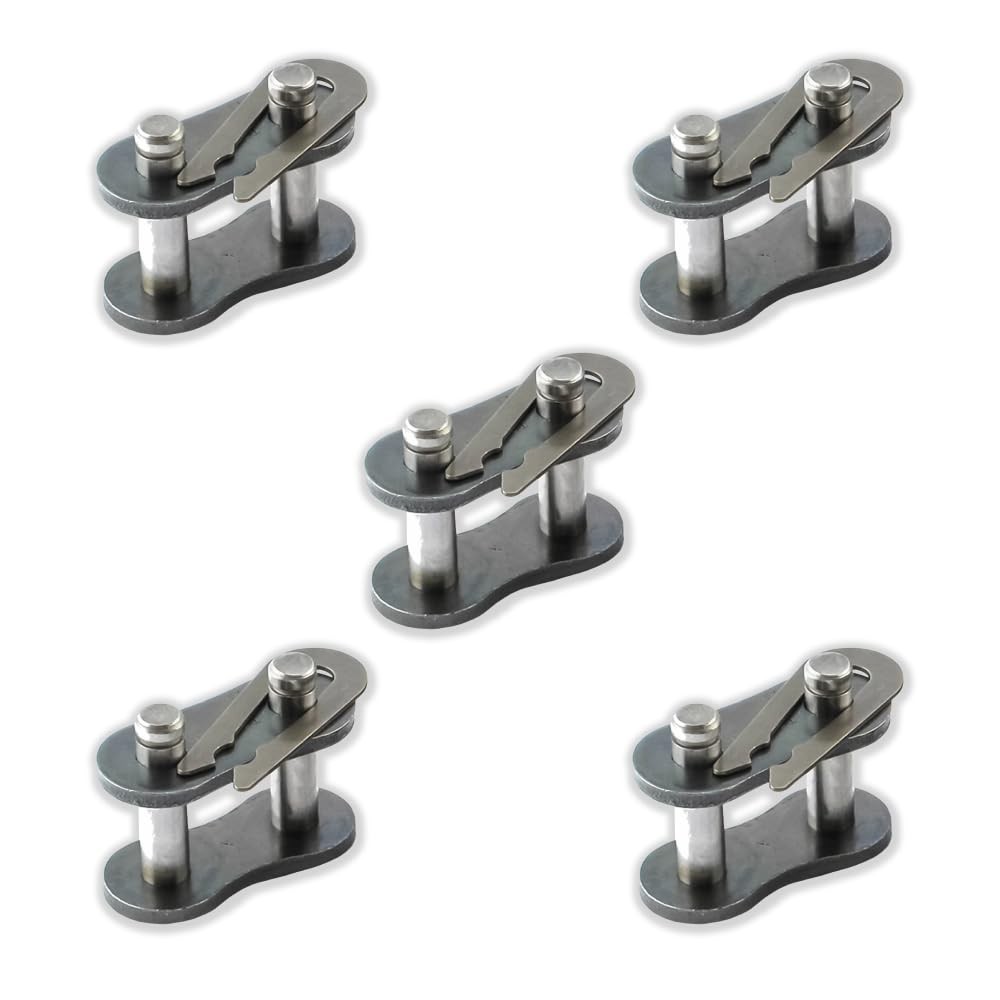 #60H Heavy Duty Roller Chain Connecting Links (5 Pack)