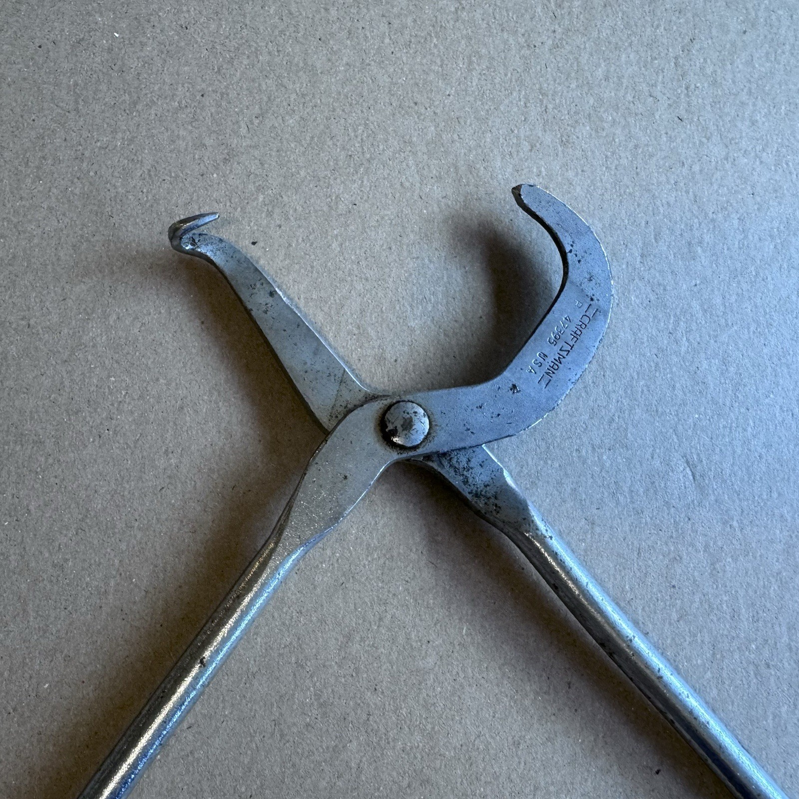 Craftsman Drum Brake Spring Pliers 14″ Vintage Removal Tool P 47395 USA