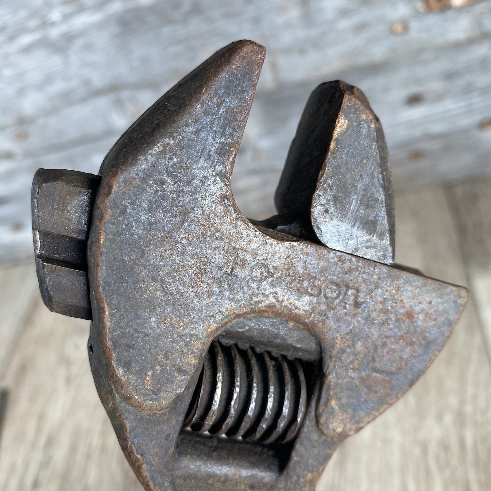 Antique Fordson Adjustable S Wrench Keystone Mfg Co. 10”