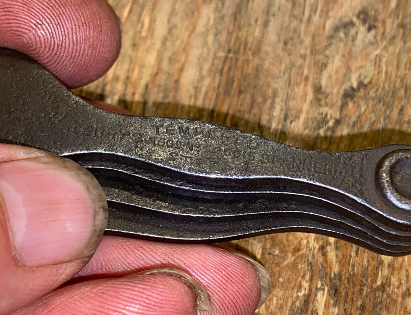 VINTAGE TERRY’S SMALL SPANNER SET No 526515 CLASSIC CAR MOTORCYCLE OLD TOOLS