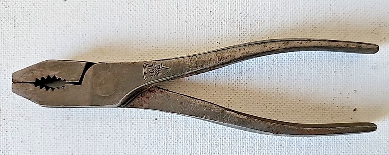 Lot of 6 Vintage Pliers Keen Kutter, Duluth Diamond, Keller Bros., Others – USA