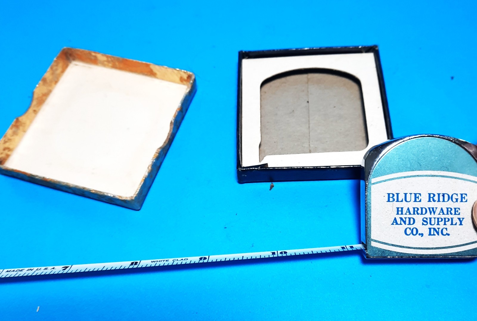 Vintage Blue Ridge Hardware and Supply Measuring 6’ Tape