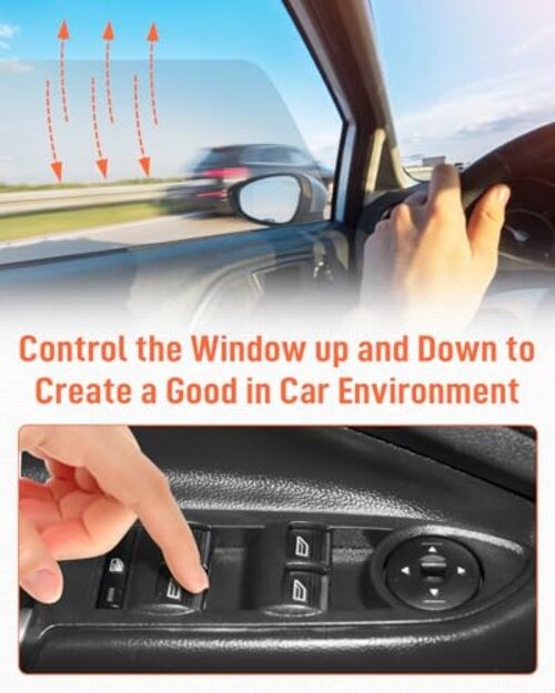 Master Power Window Switch Driver Side Fit for C-Max 2013-2018, for Escape