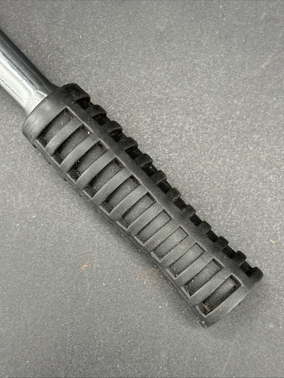 Cal-Hawk 1/4” Drive Ratchet W/ Thumb Wheel And Rubber Handle