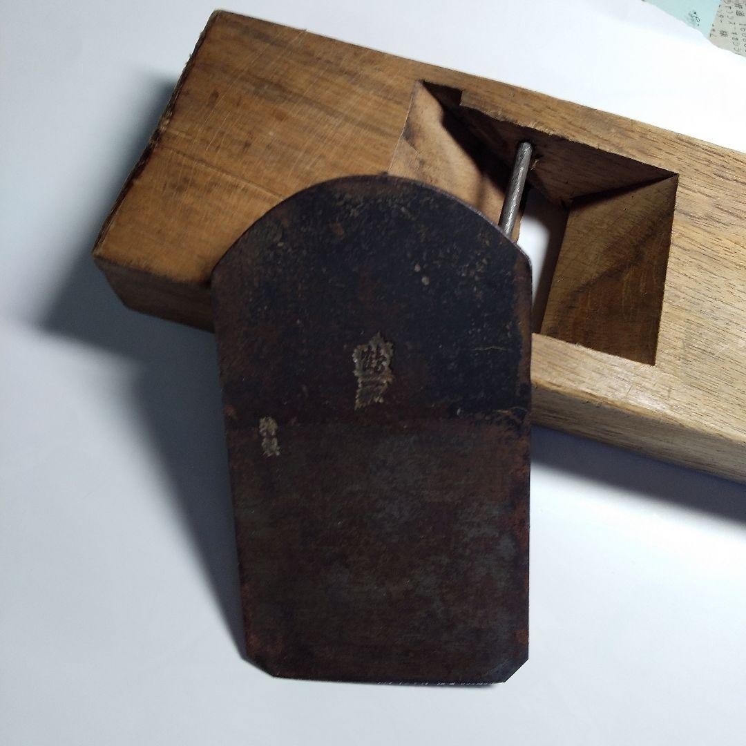 Vintage Kanna Hand Plane Showa Retro Tool 27cm Japanese Craft Collectible