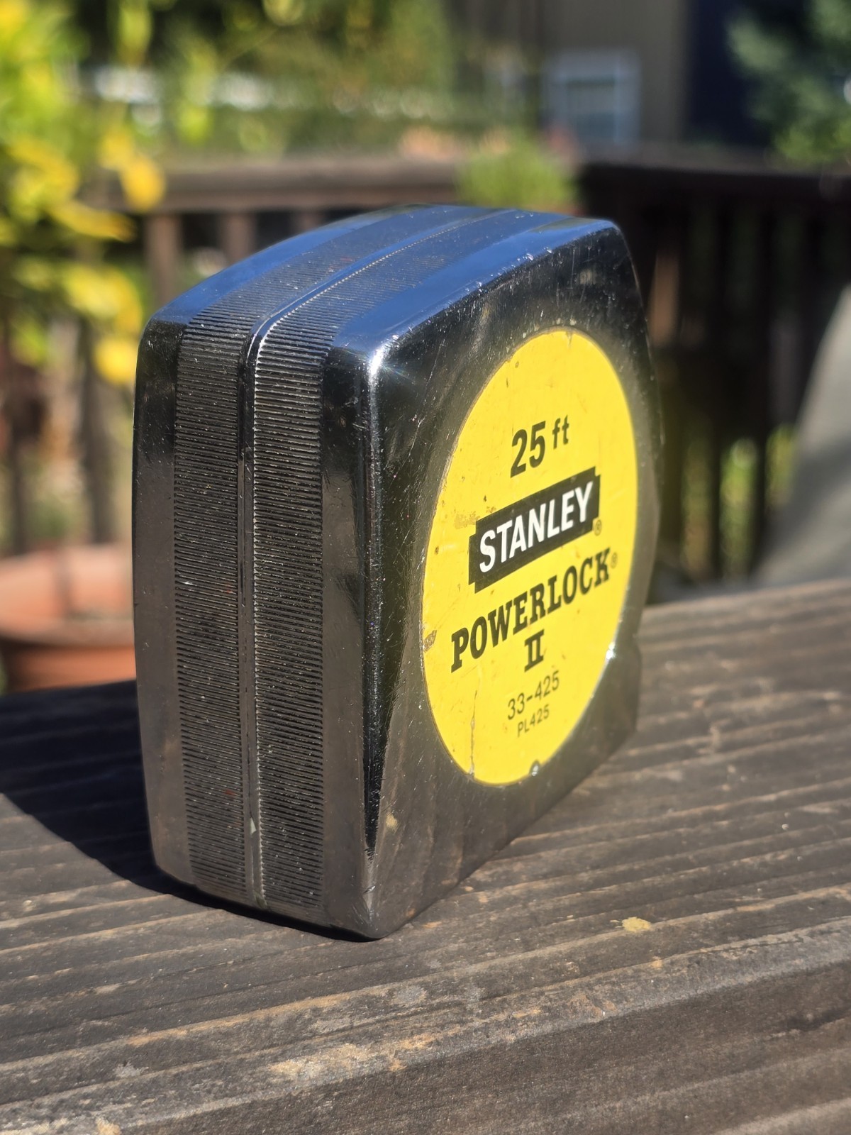 Stanley Powerlock 2 II Tape Measure 25 Ft 33-425 Made in USA Vintage