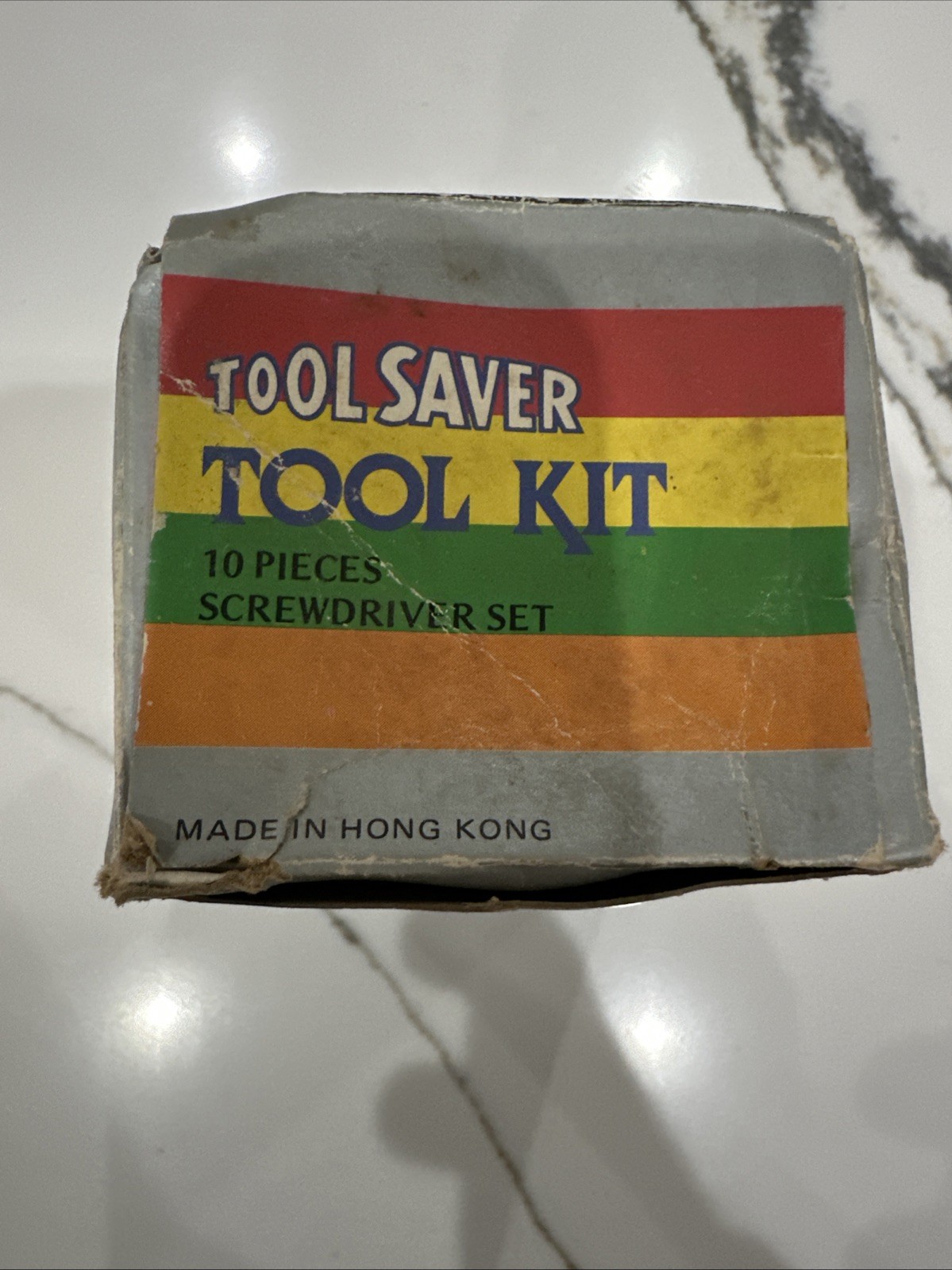 VINTAGE LIFE SAVERS TOOLS MINI SCREWDRIVER SET TIN CAN New 80’s Original Box