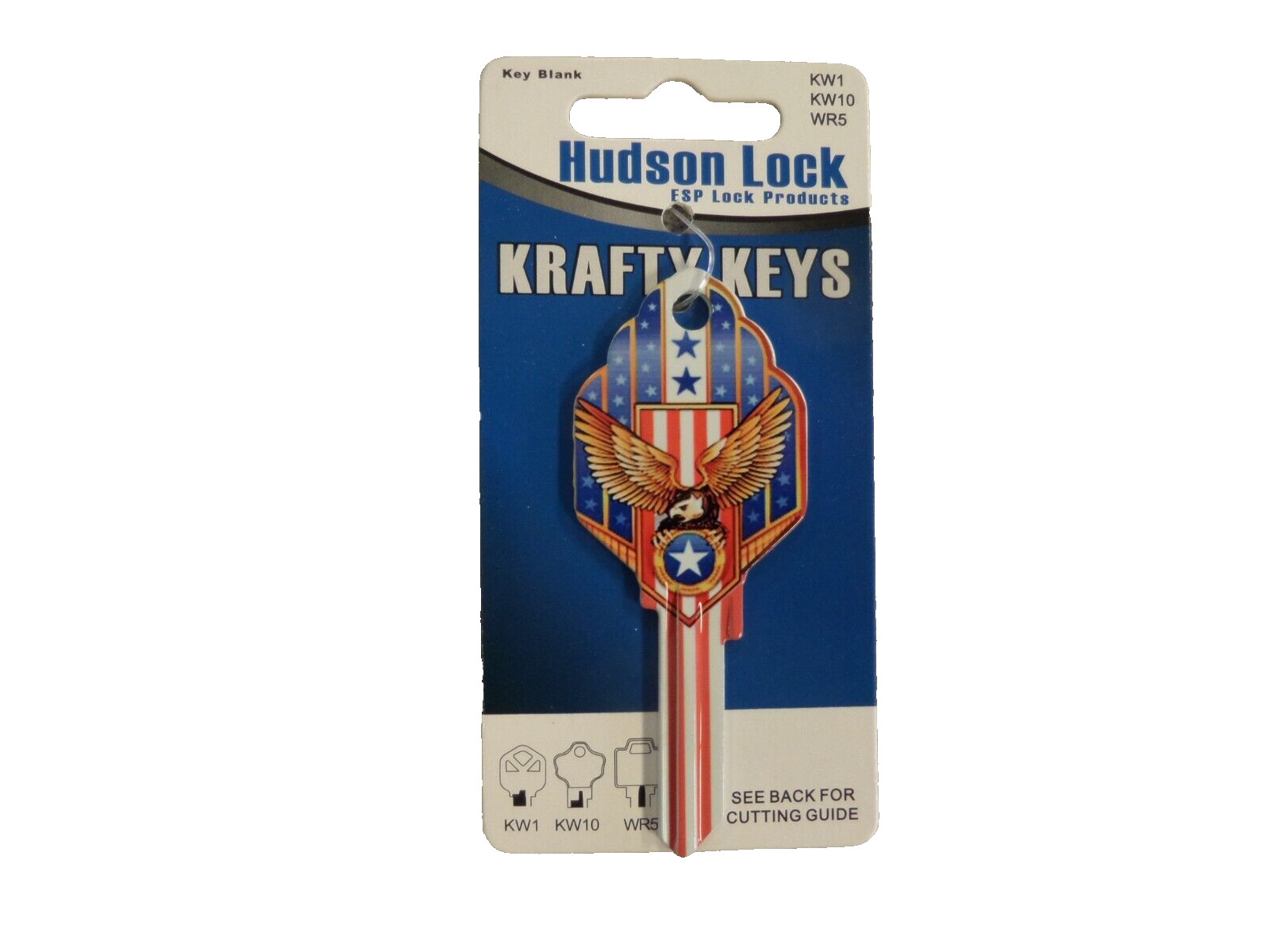 AMERICAN EAGLE KWIKSET KW1 HOUSE KEY BLANK
