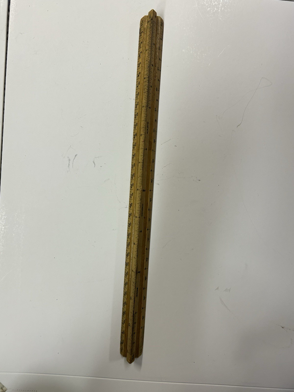Vintage Original Wooden Ruler