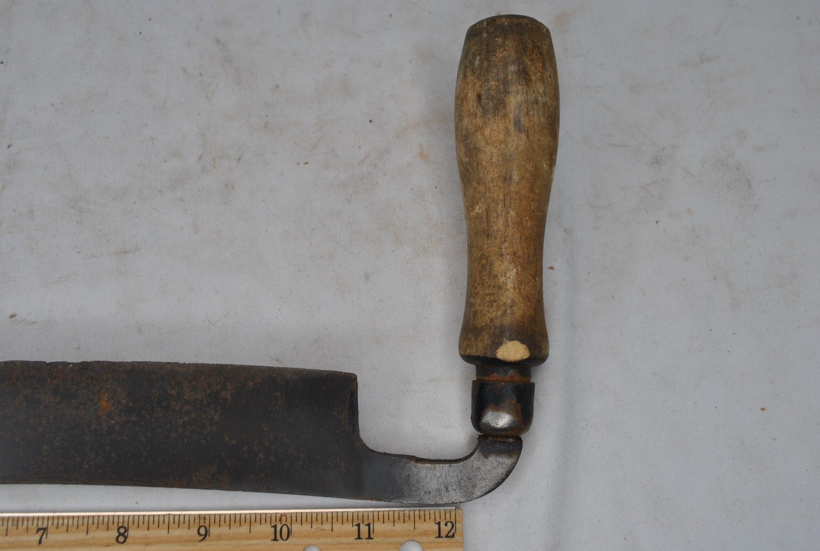 Antique Pexto 10″” Draw Knife Wood Shave Plane Woodworking Tool