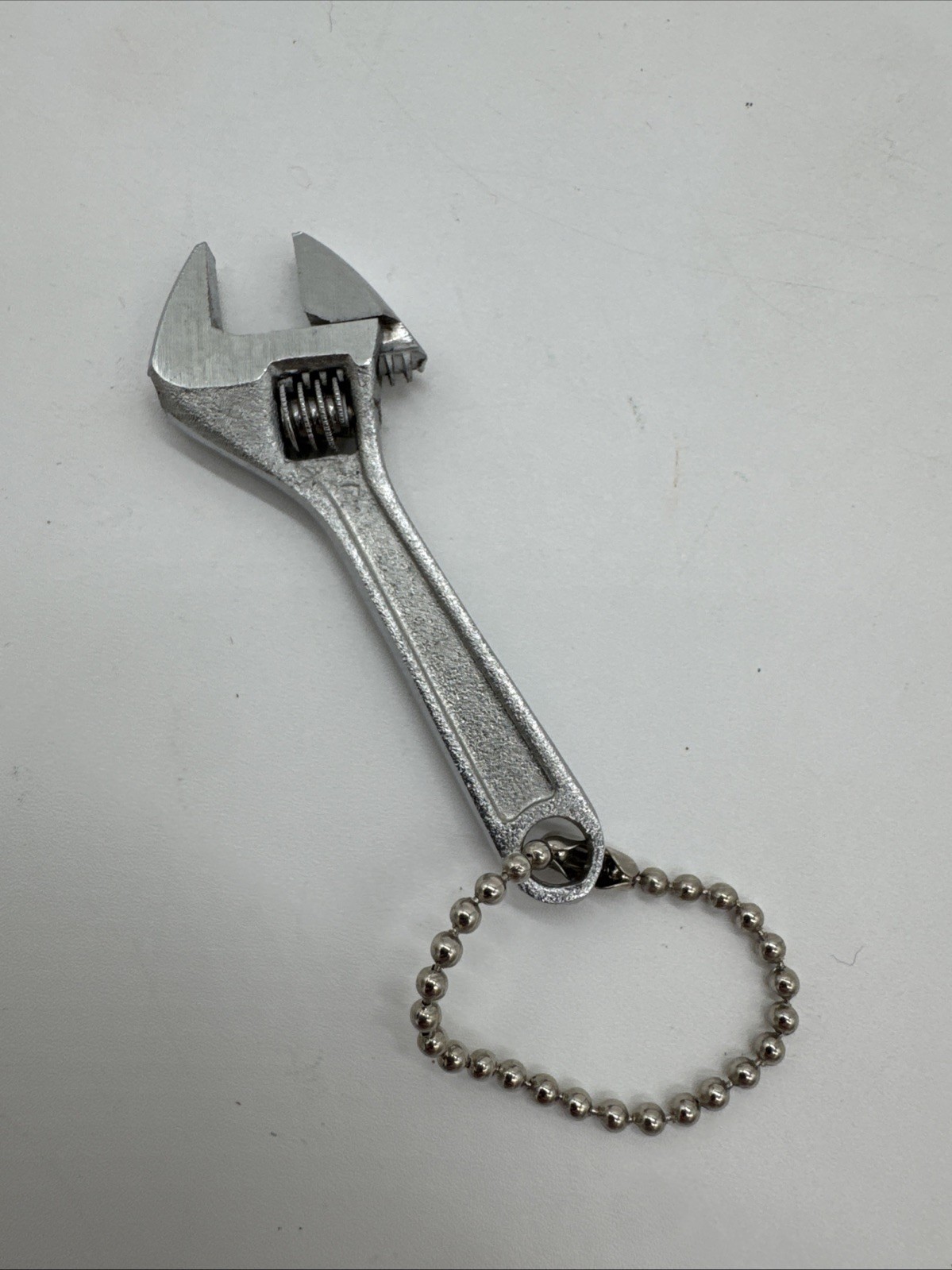 Vintage Miniature MINI Wrench Keychain..works
