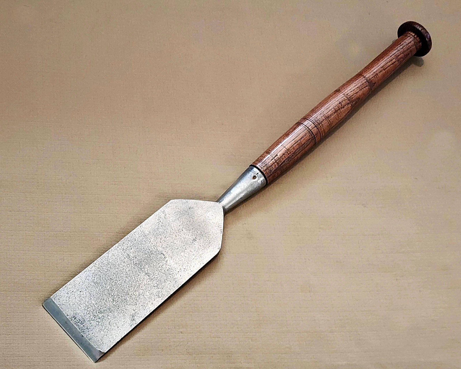 #47 Antique Vtg SAMSON UNION HWD WITHERLY 4″ Slick Timber Framing Wood Chisel