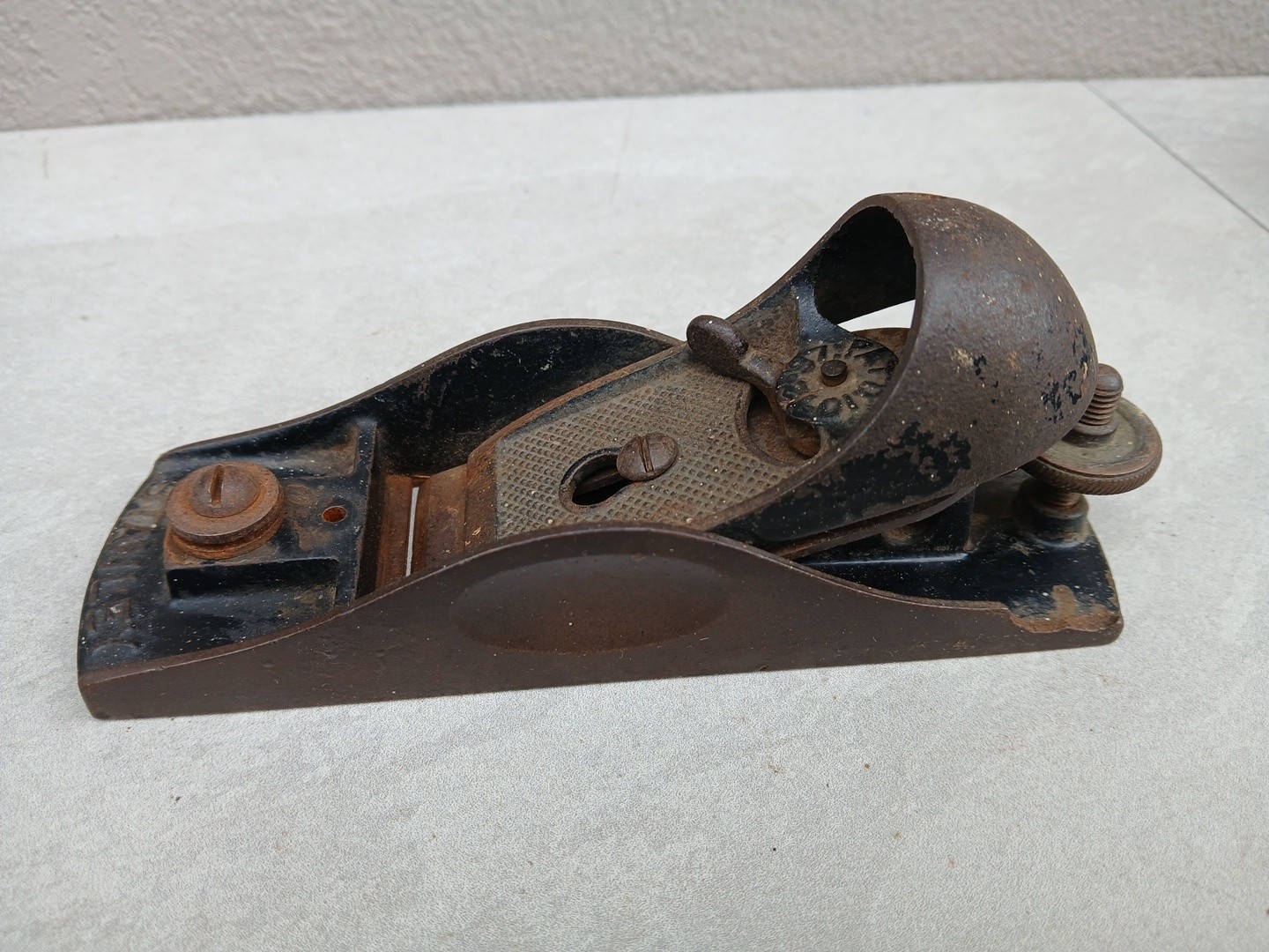 OLD AF Antique Patented 10/12/1897 Stanley 6″ Inch Hand Plane