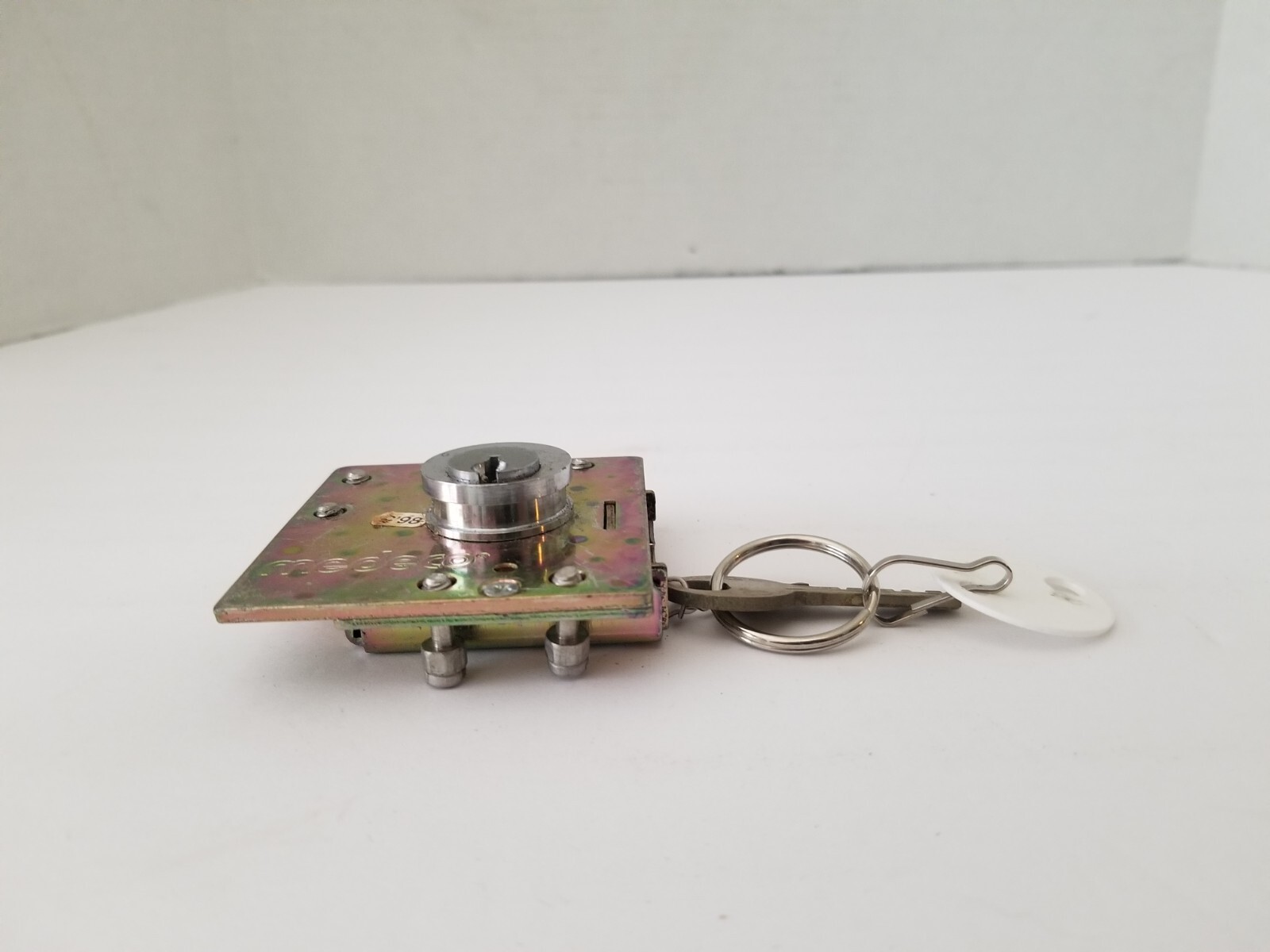 MEDECO Payphone Lower Housing Coin Vault Lock & 1 Key & Screws Locksport