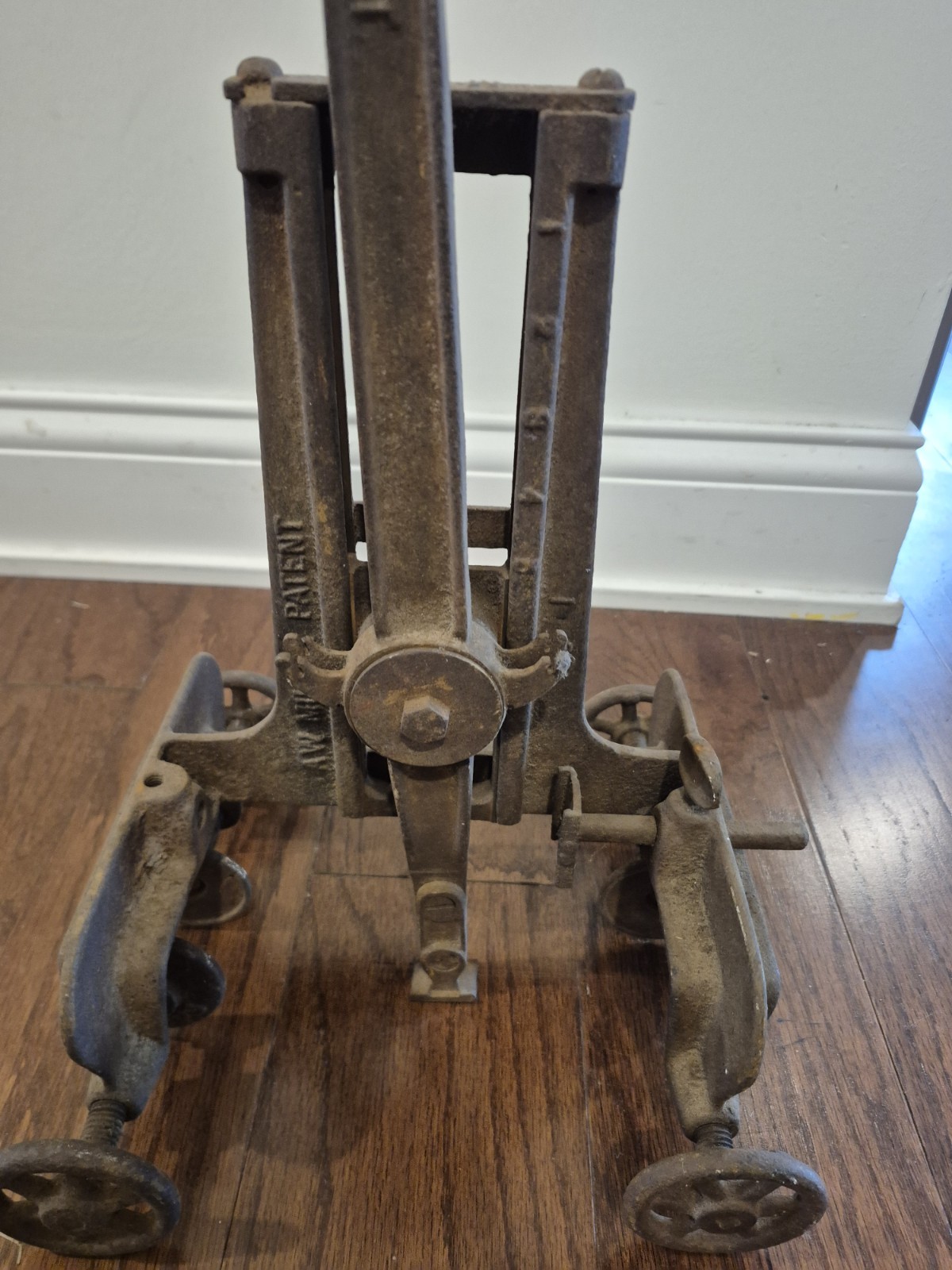 VERY RARE ANTIQUE 1870’s A.W. MILLER RIVERSIDE CA MORTISING MACHINE