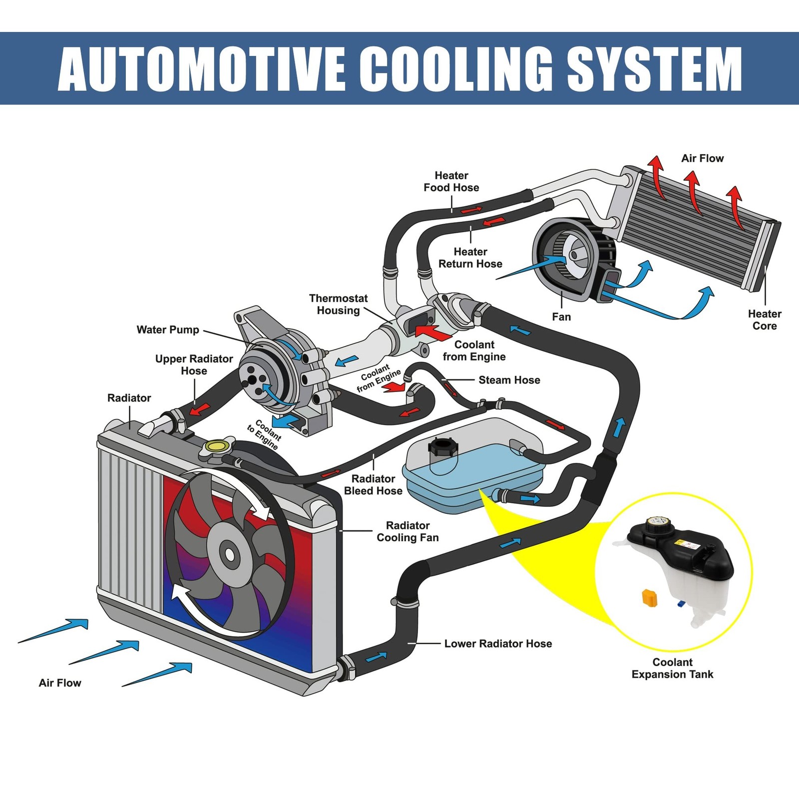 X AUTOHAUX 1 Set Coolant Radiator Reservoir Tank C2Z13764 C2C41899 Coolant Ov…