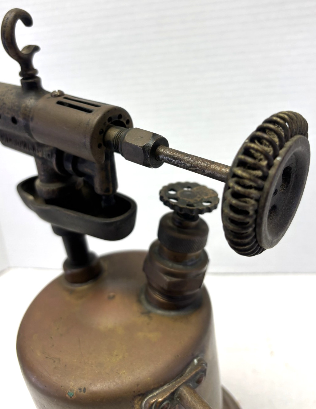 Vintage Bernz co pat 1910 Brass Blow Torch