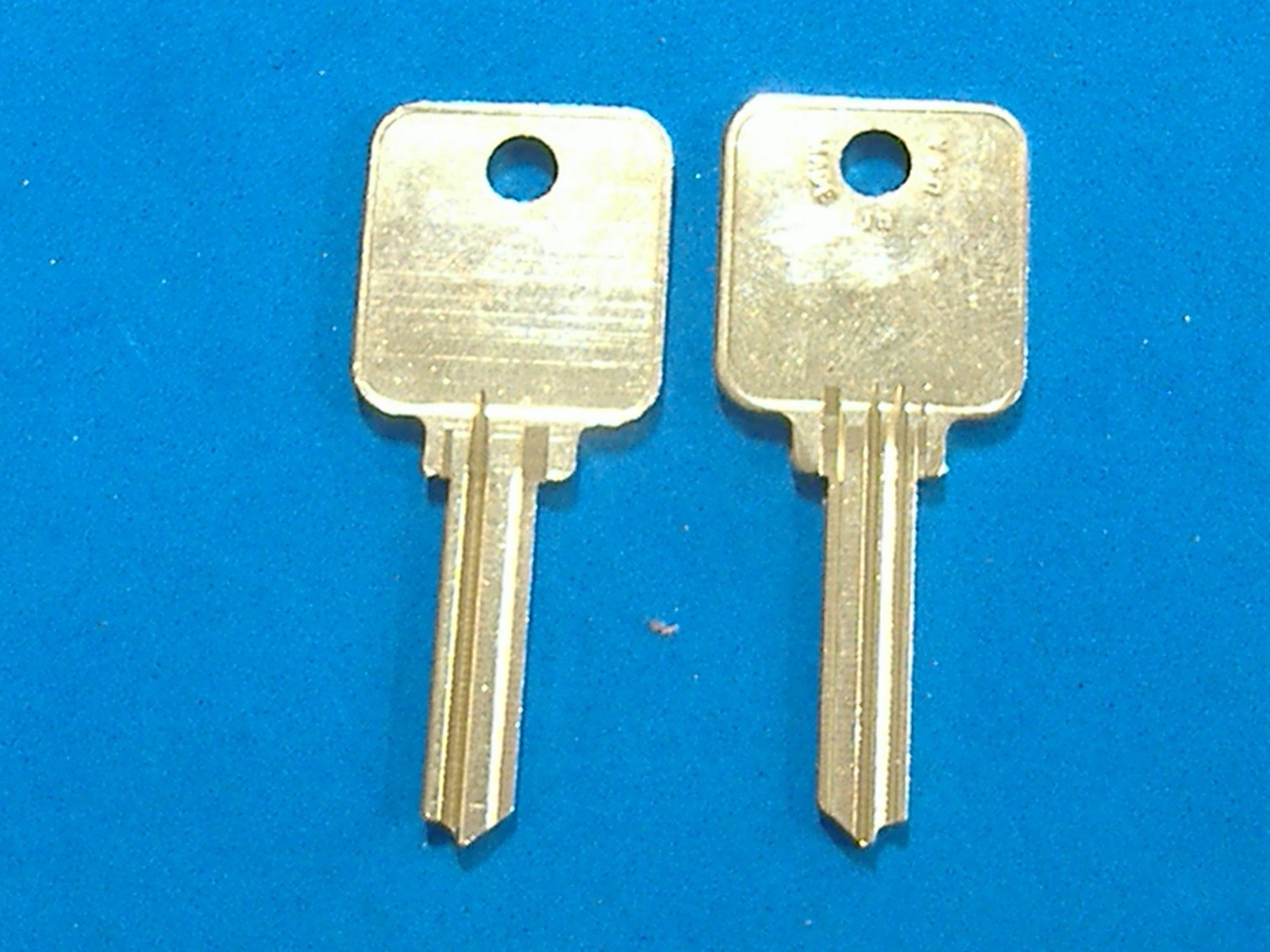 TWO KEY BLANKS FIT MEDECO LOCKS #1655 FIRE KING 5-PIN BLANK