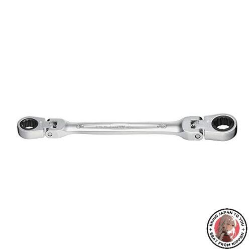 TONE RMFW-0810 Double Flex Head Ratcheting Box Wrench 8 x 10 mm