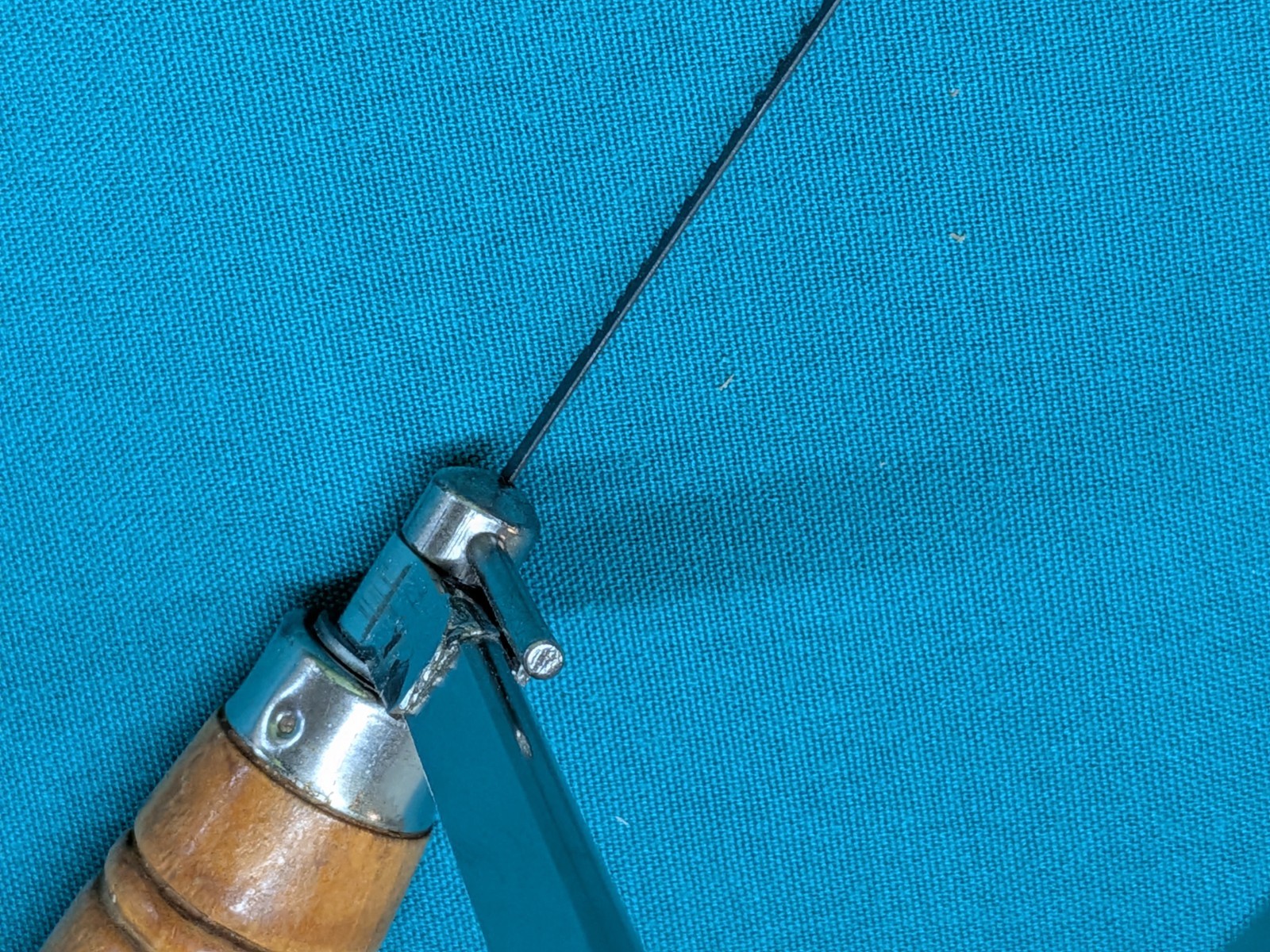 Vintage 6″ Disston-Porter USA No. 10 Coping Saw Frame 4-7/8″ Throat ca. 1955-78
