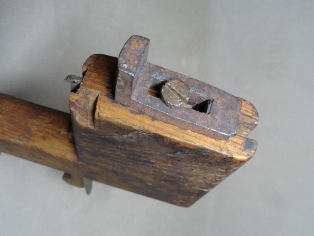 Coach Carriage Maker Double Router Wood Plane w/ Hand Cut Hardware AWESOME