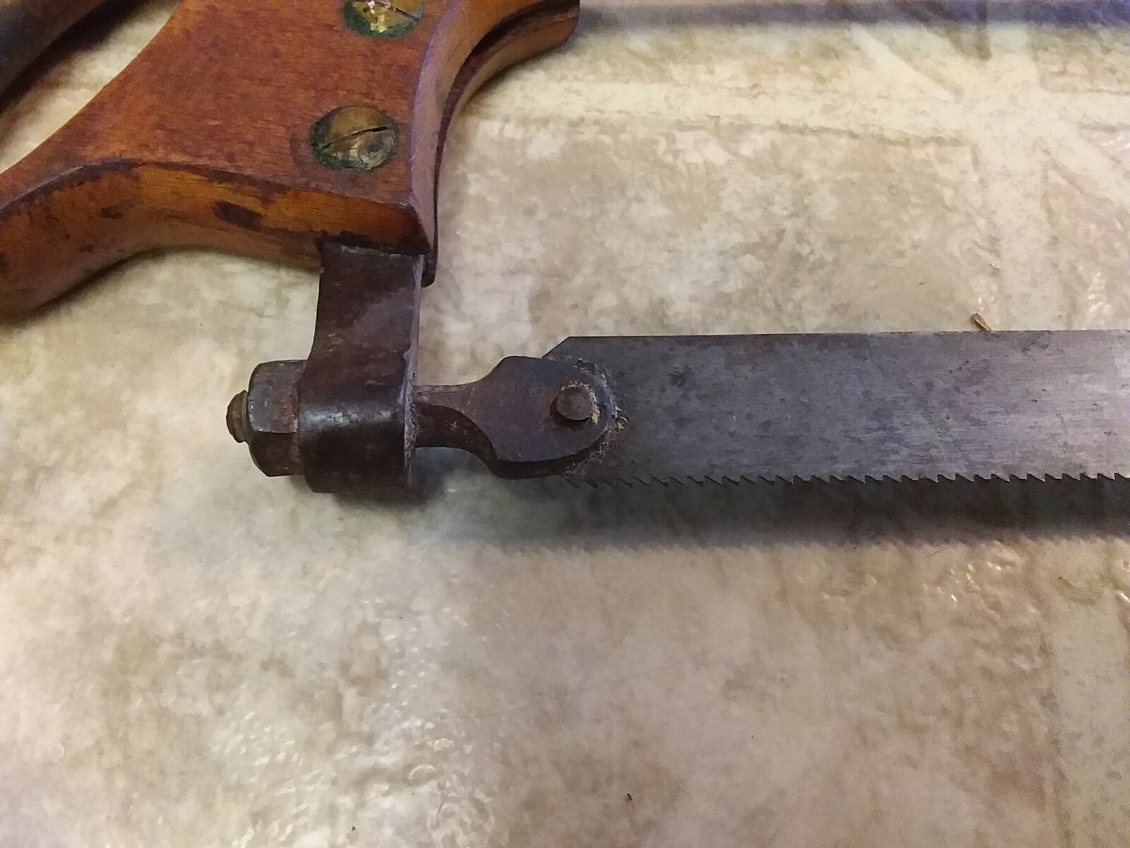 Vintage Henry Disston & Sons 15 Cast Steel Warranted Meat – Butcher Saw