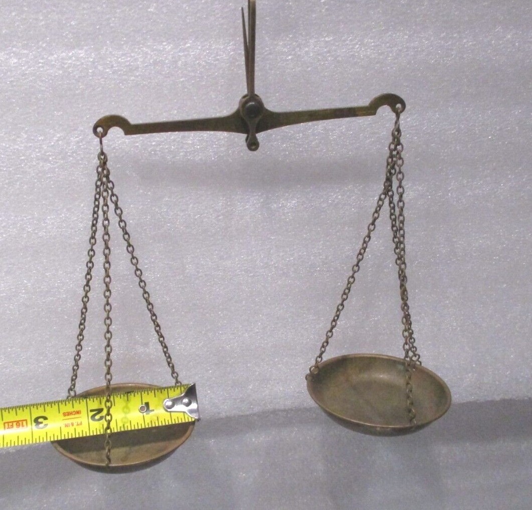 Lampert Brass Apothecary Scale Germany