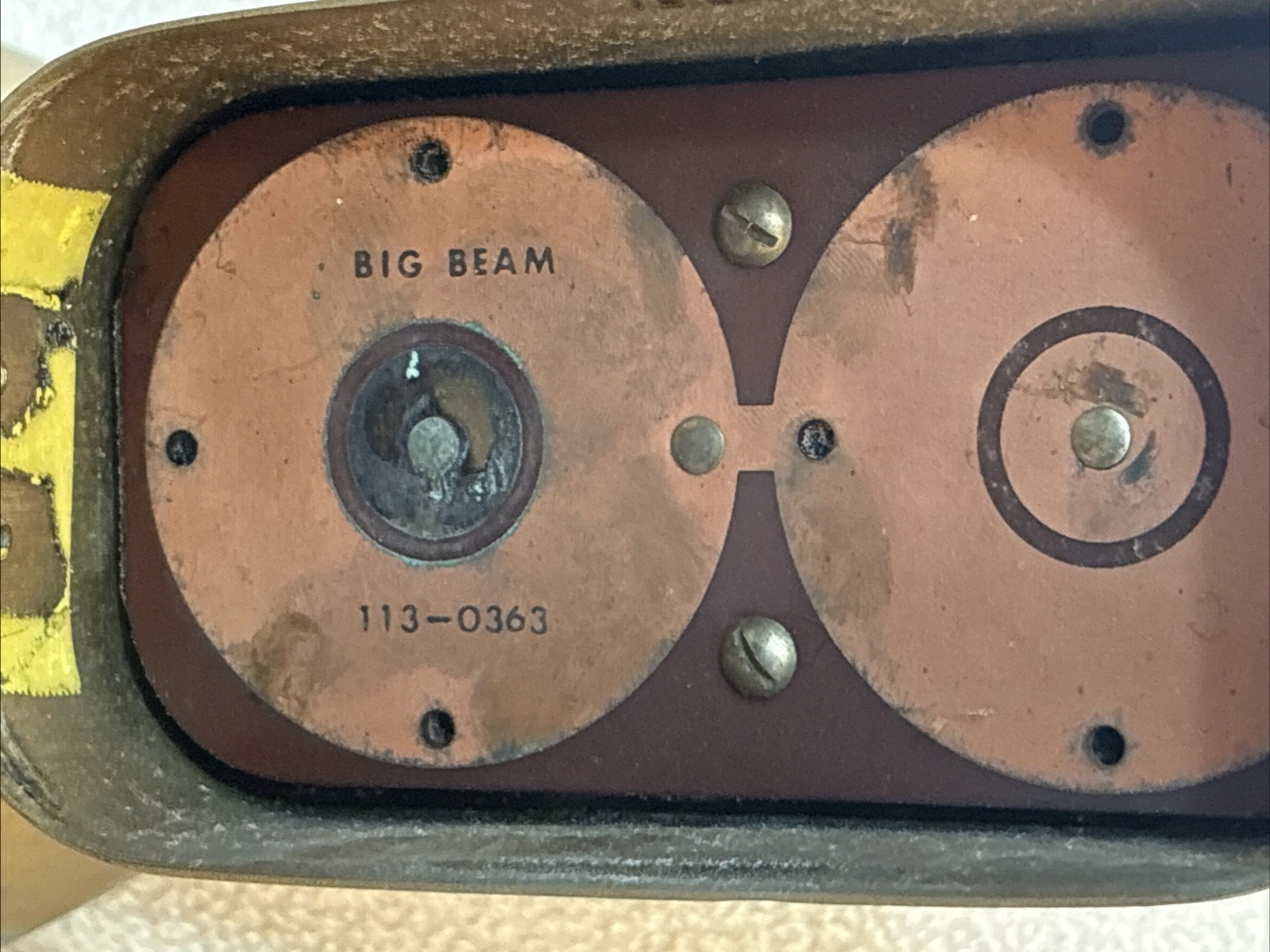 Vintage Teledyne Big Beam 287EX Lantern 6V Light Class I Group D Location