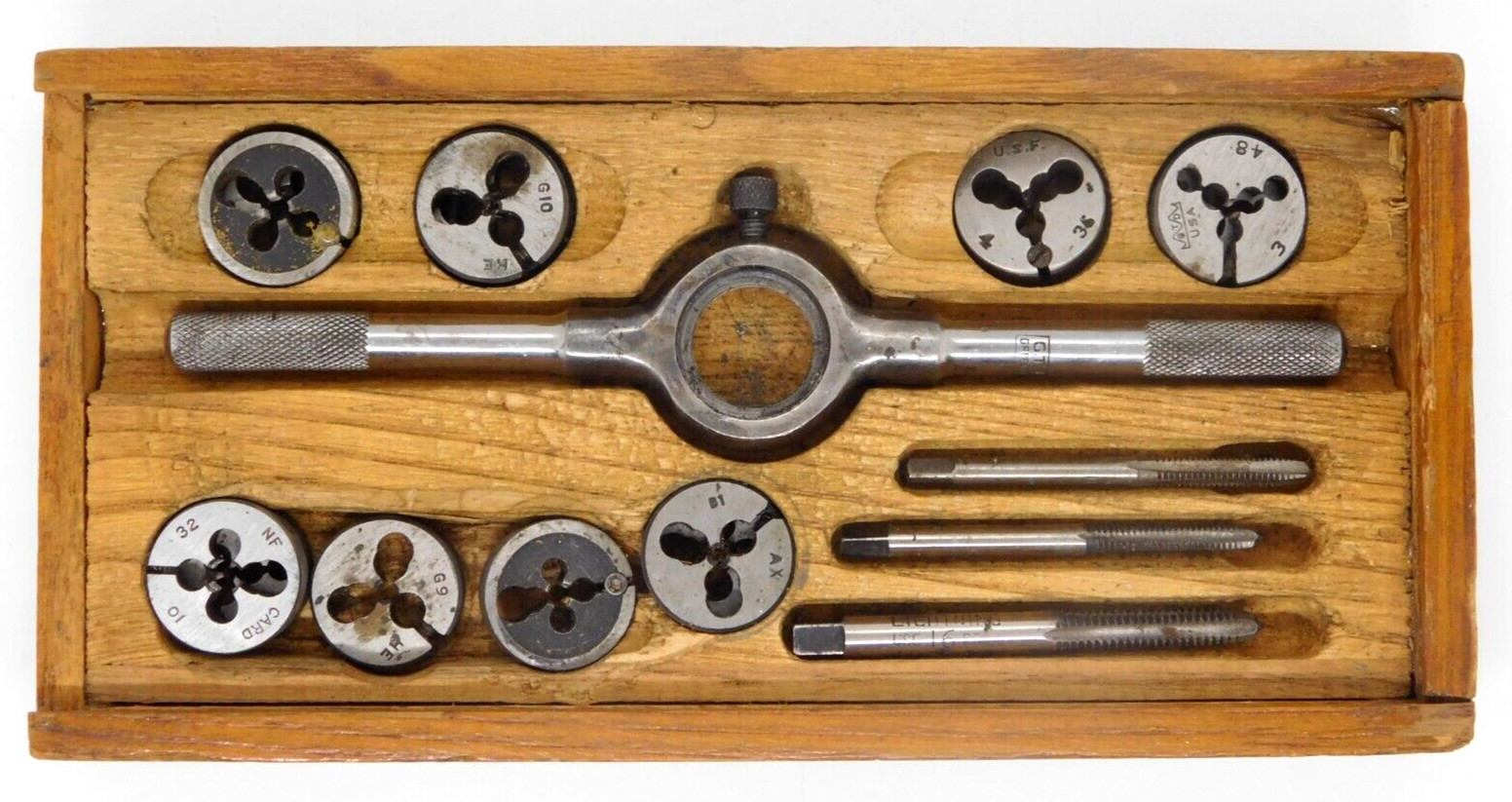 Geo Worthington Company Cleveland Ohio Tap and Die Set Vintage