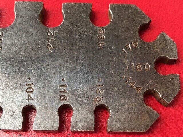Vintage Imperial Standard Wire Gauge Range 1 to 26 SWG