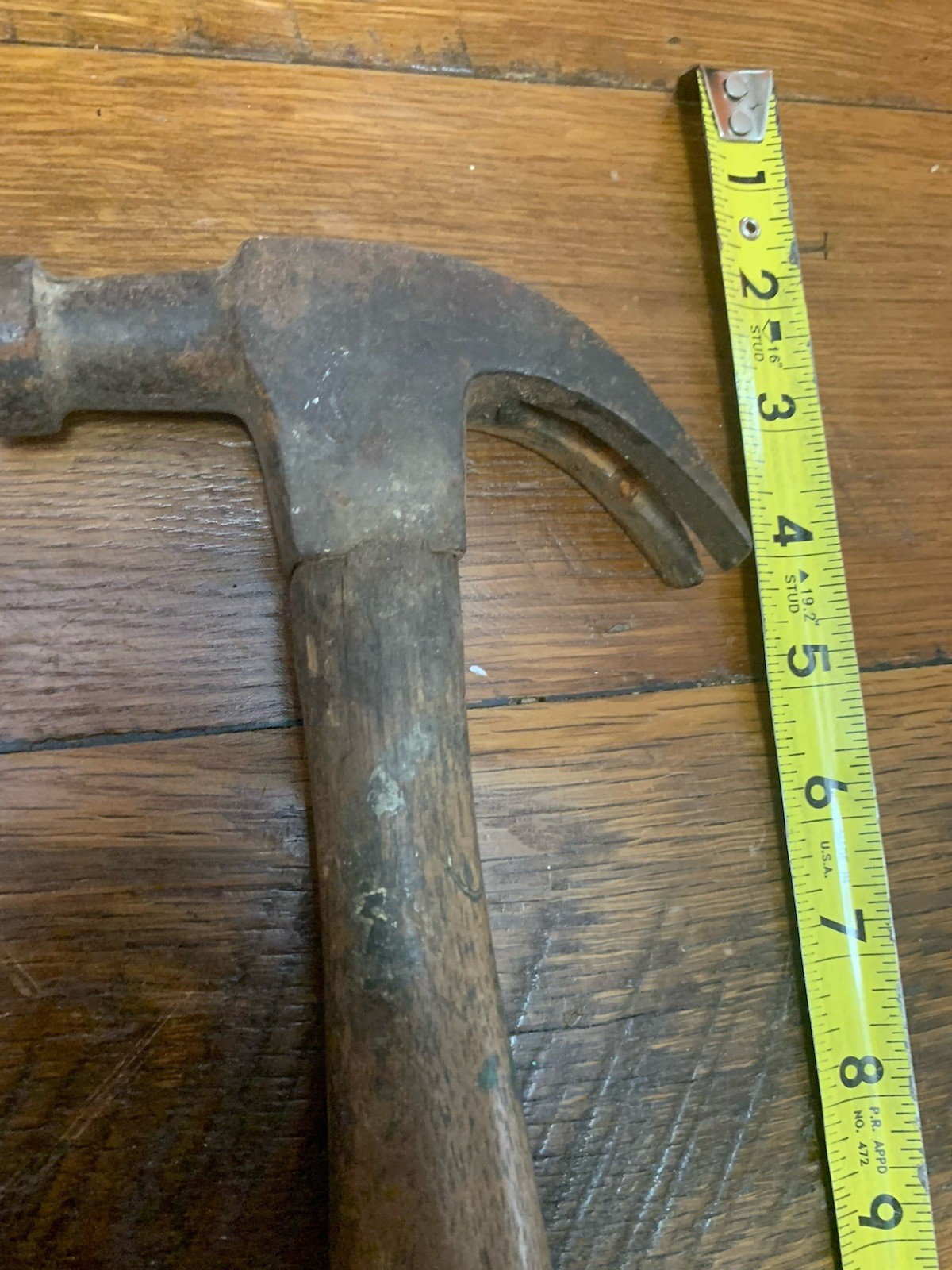 Lot Of 2 Claw Hammers Stanley Made In USA One Vintage Framing ? Carpenter ?