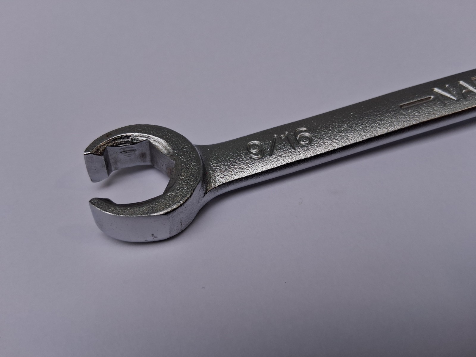 Vintage NAPA flare Nut Line Wrench 1/2-9/16 Made In USA NDF 552 NICE CONDITION
