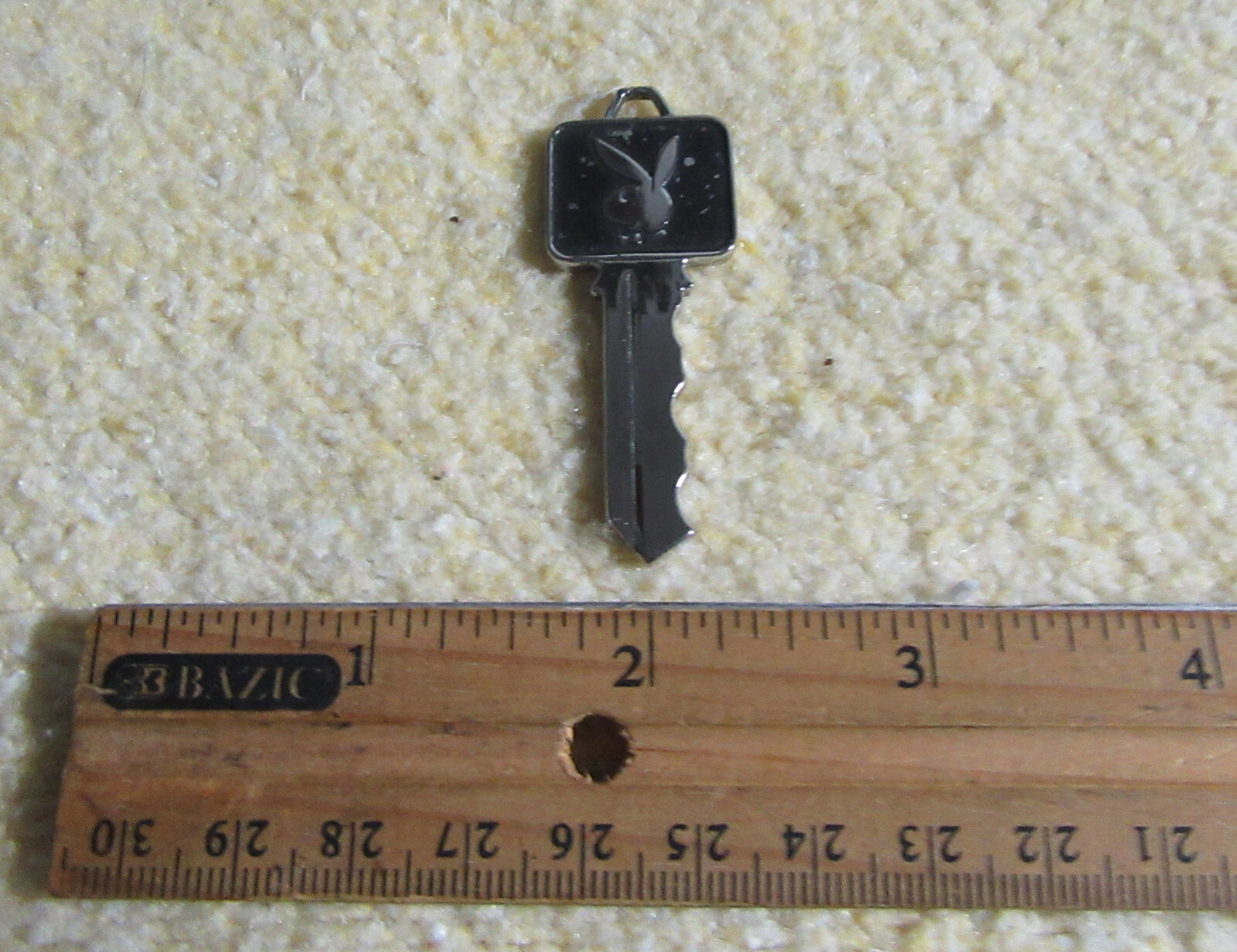 VINTAGE 1960s PLAYBOY CLUB KEY SERIAL # (LA 10031) LOS ANGELES CALIFORNIA