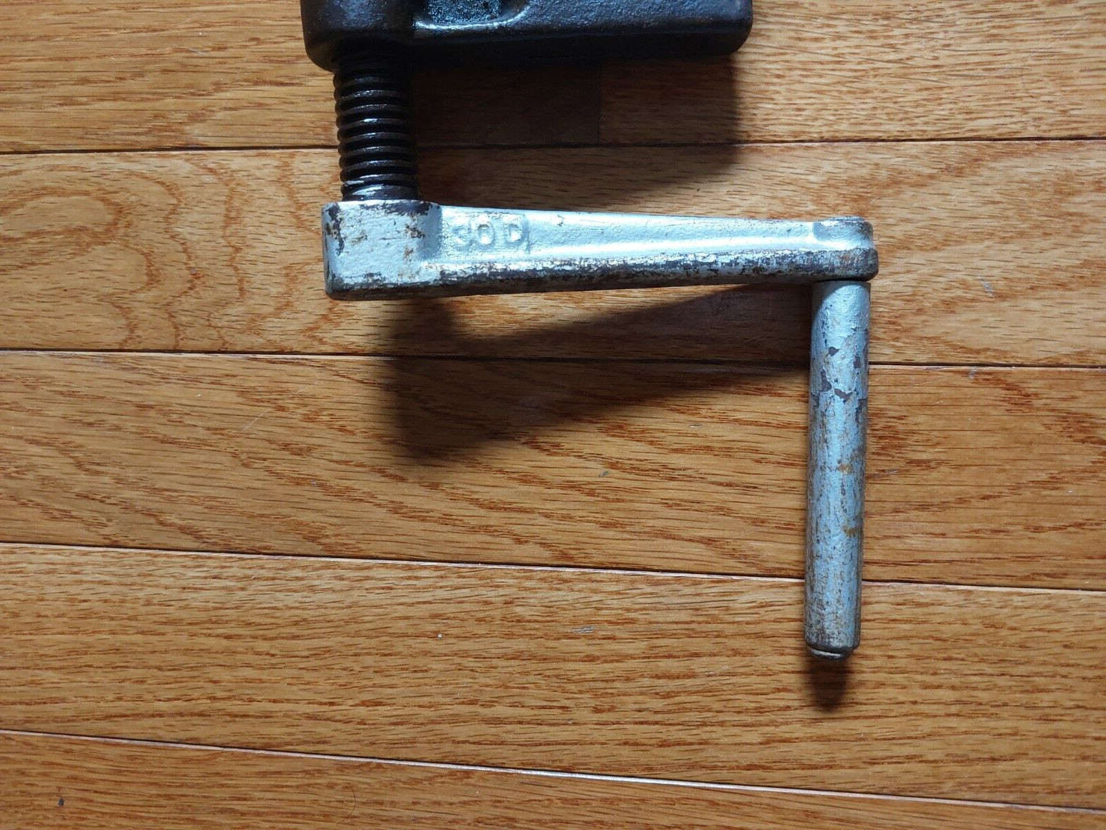 THE TAYLOR IMPROVED USA Heavy Duty LG Bar Clamp ~ 30″ (Bar + Handle) ~ Antique