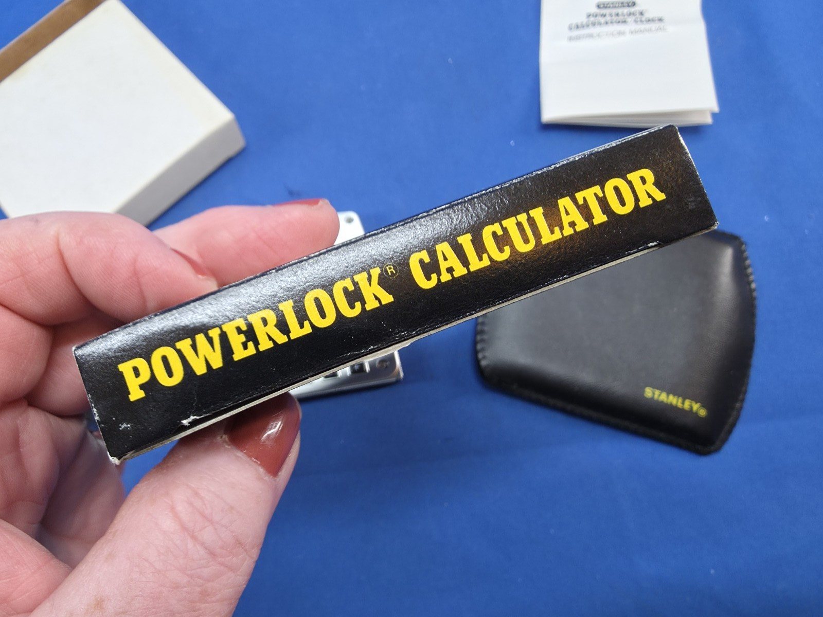 Vintage Stanley Powerlock Tape CALCULATOR Unused In the Box