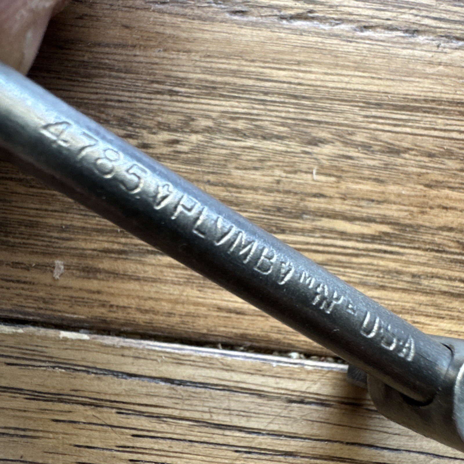 Vintage Plomb 4785 Sliding T- Handle Breaker Bar 1/4″ Drive USA PLVMB Plumb