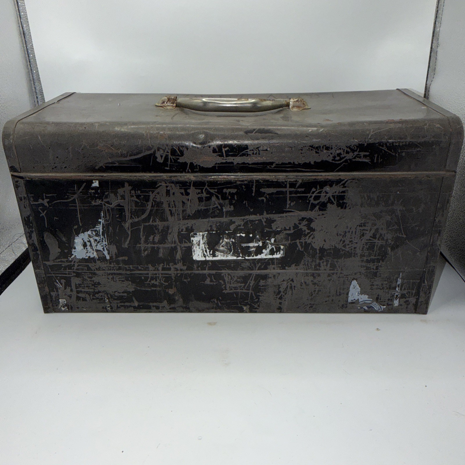 Vintage 1950’s Craftsman Tool box w/ Metal Tray Toolbox Centennial Logo